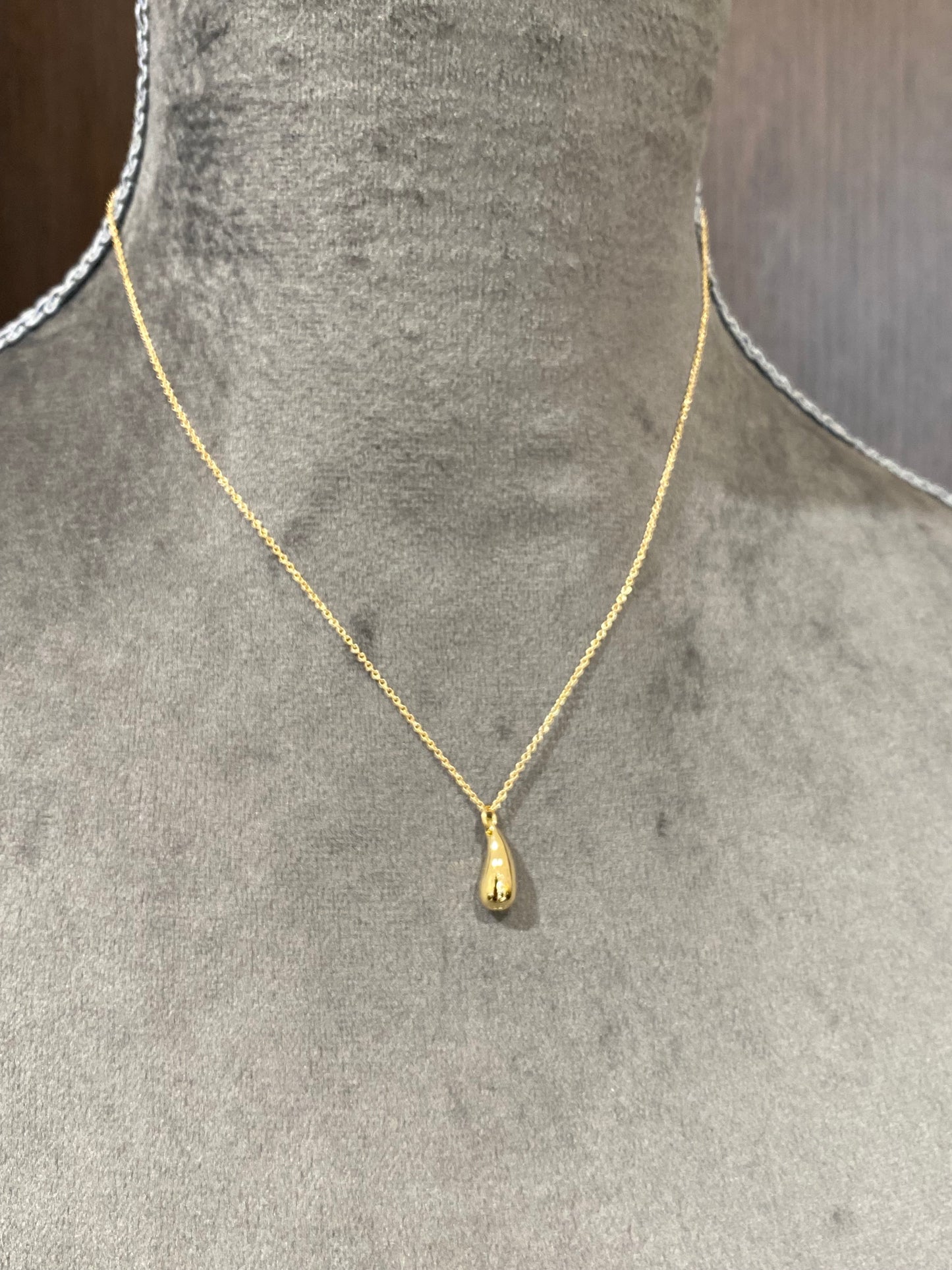 Tiffany & Co. エルサ・ペレッティ ティアドロップ ネックレス K18YG