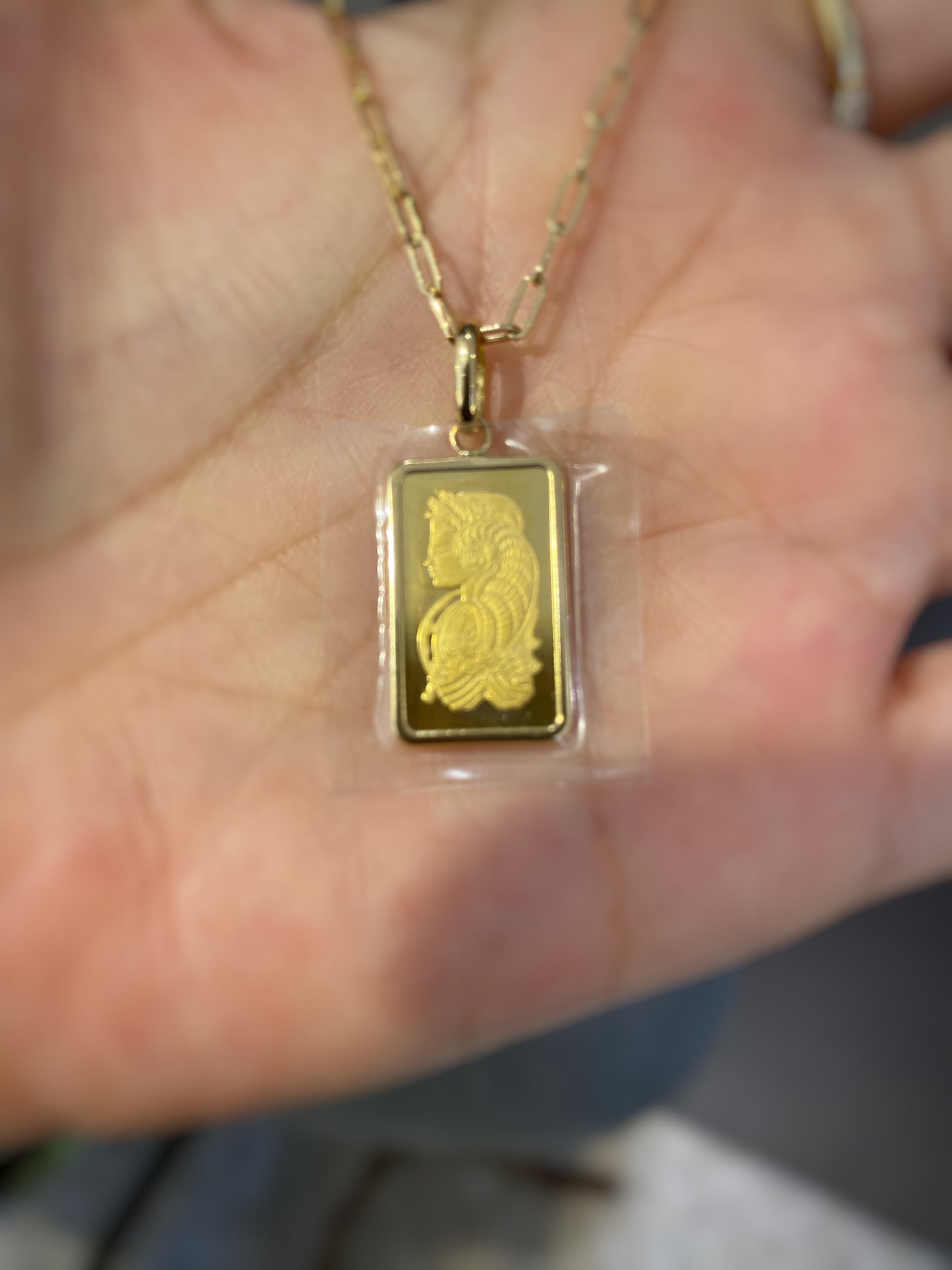 24金コイン ペンダントトップ