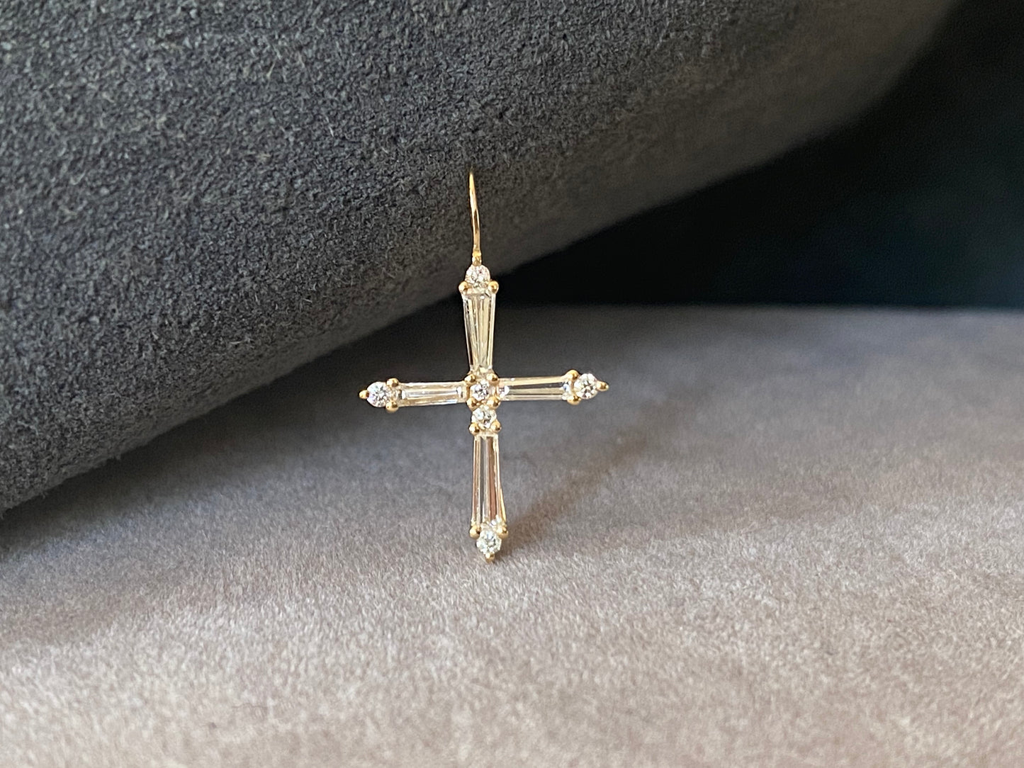 K18イエローゴールド ダイヤモンド0.21ct ペンダントトップ