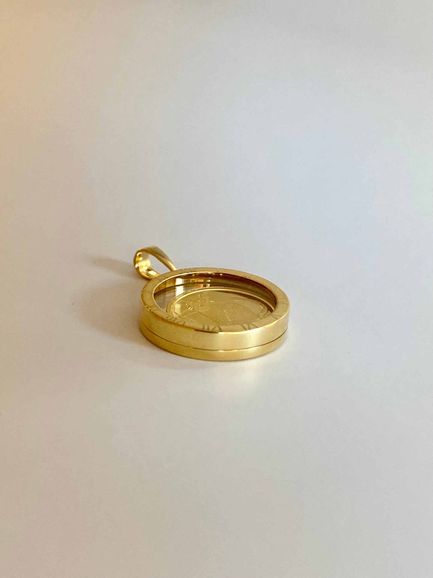 純金/K18 コインペンダントトップ