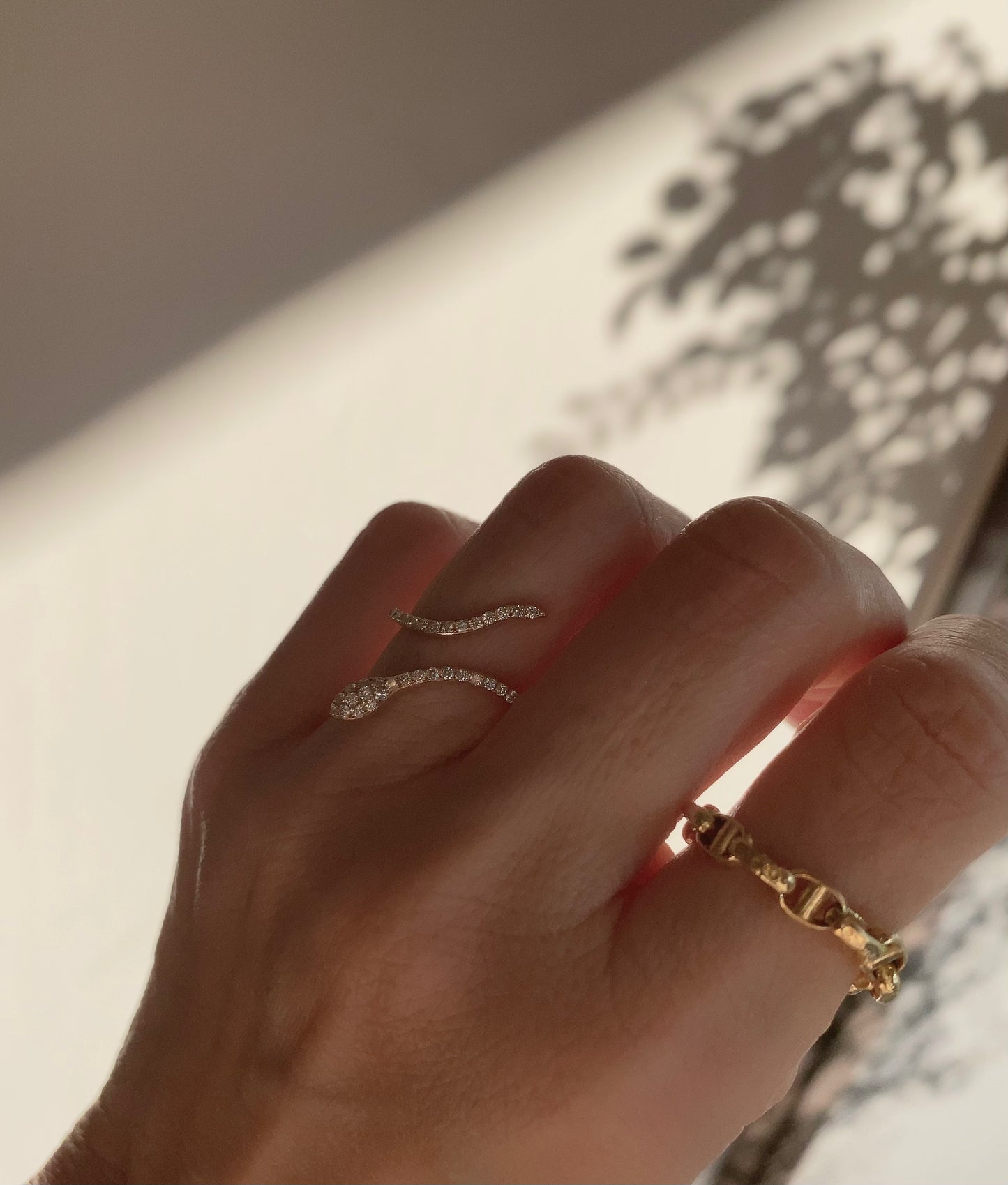 K18イエローゴールド ダイヤモンド0.53ct リング