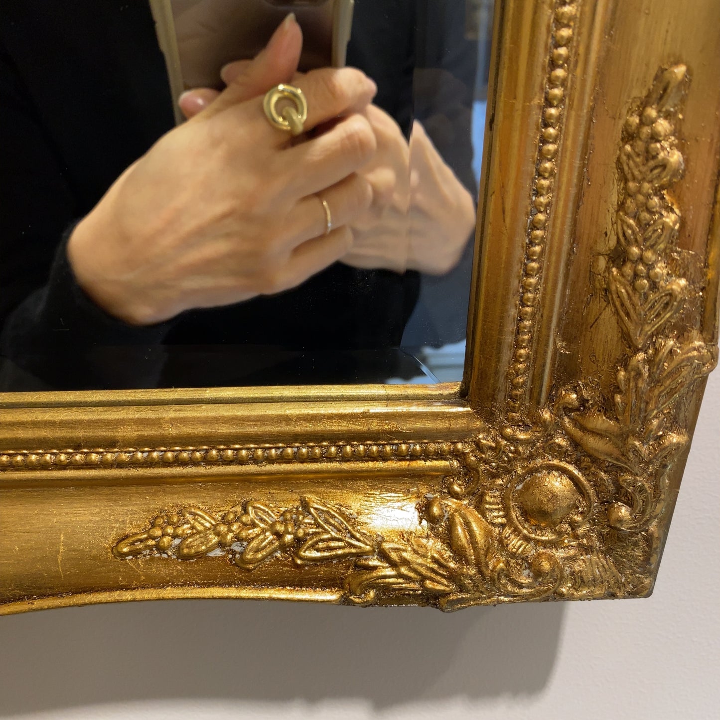 K10イエローゴールド 地金リング