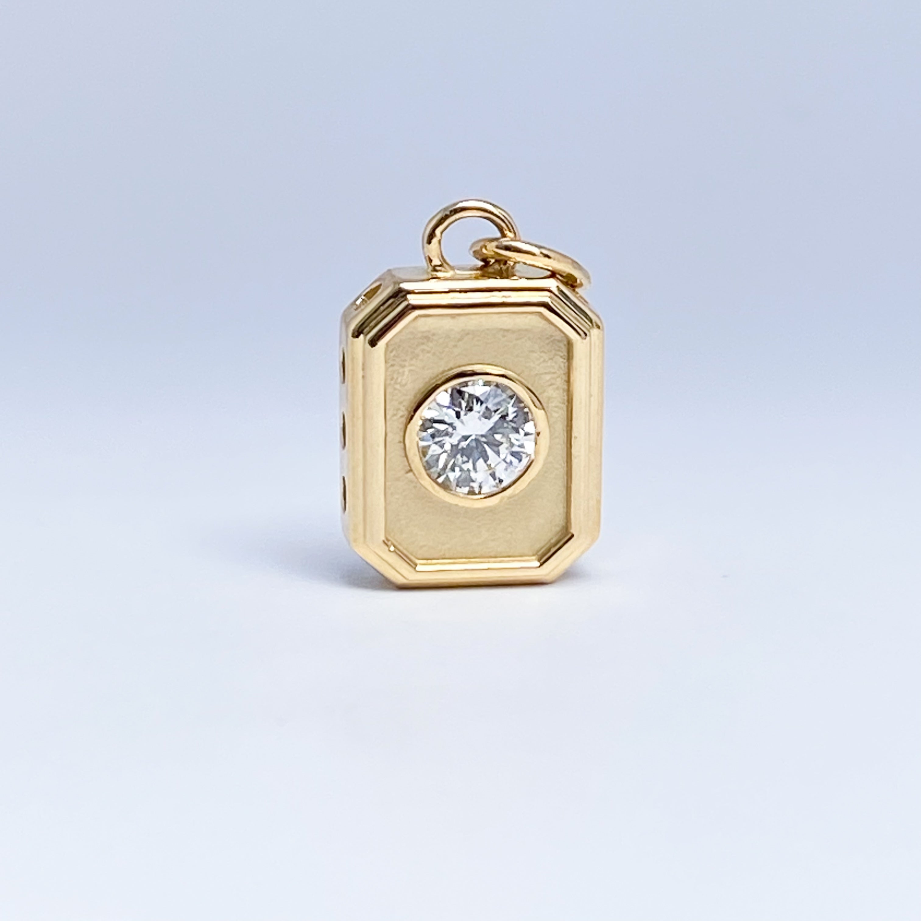 K18YG ダイヤモンド0.3ctペンダントトップ – Aprile Bijoux