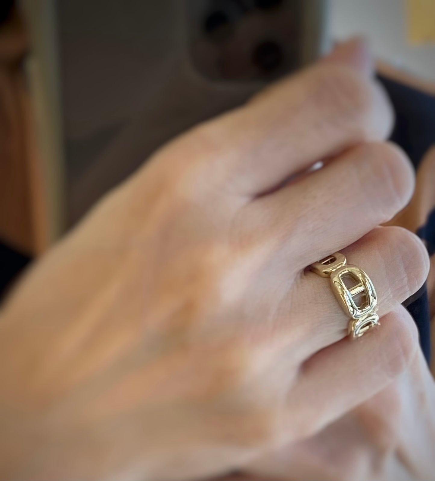 K10YG 地金リング