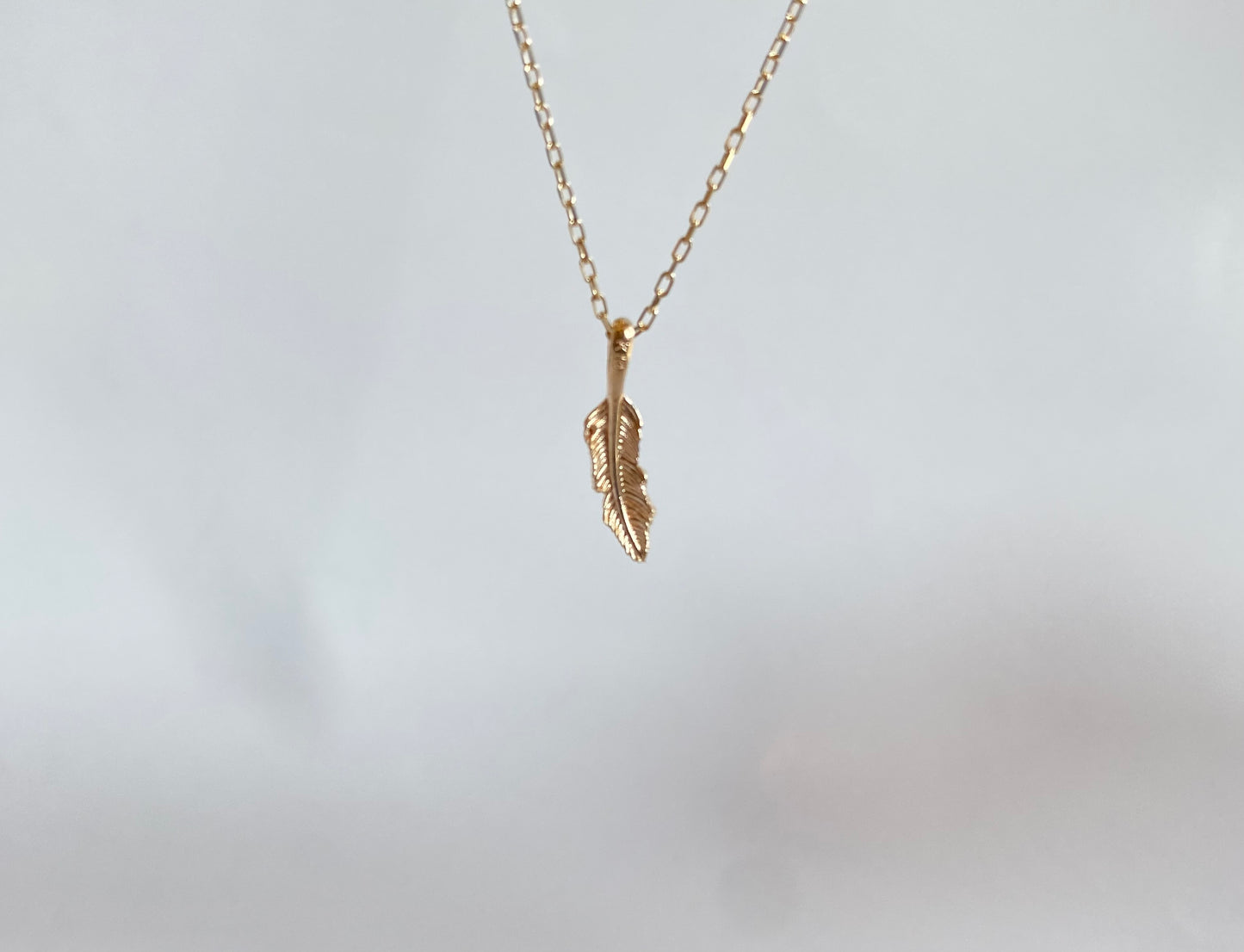 K10 アミュレットネックレス Feather