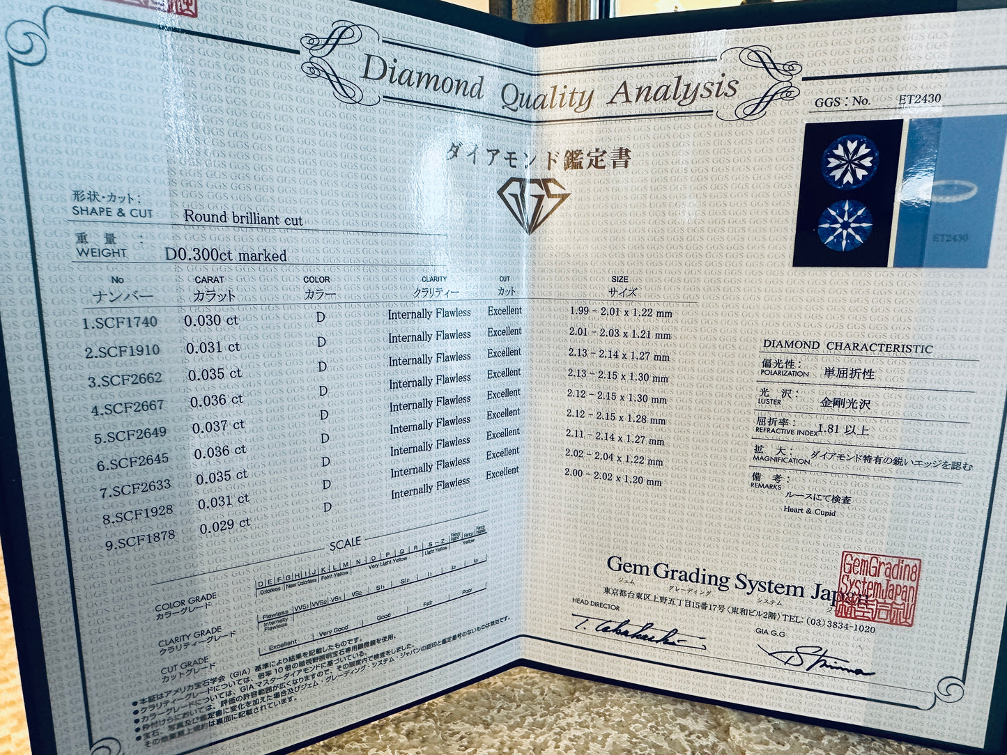 Ptダイヤモンド0.3ctハーフエタニティリング