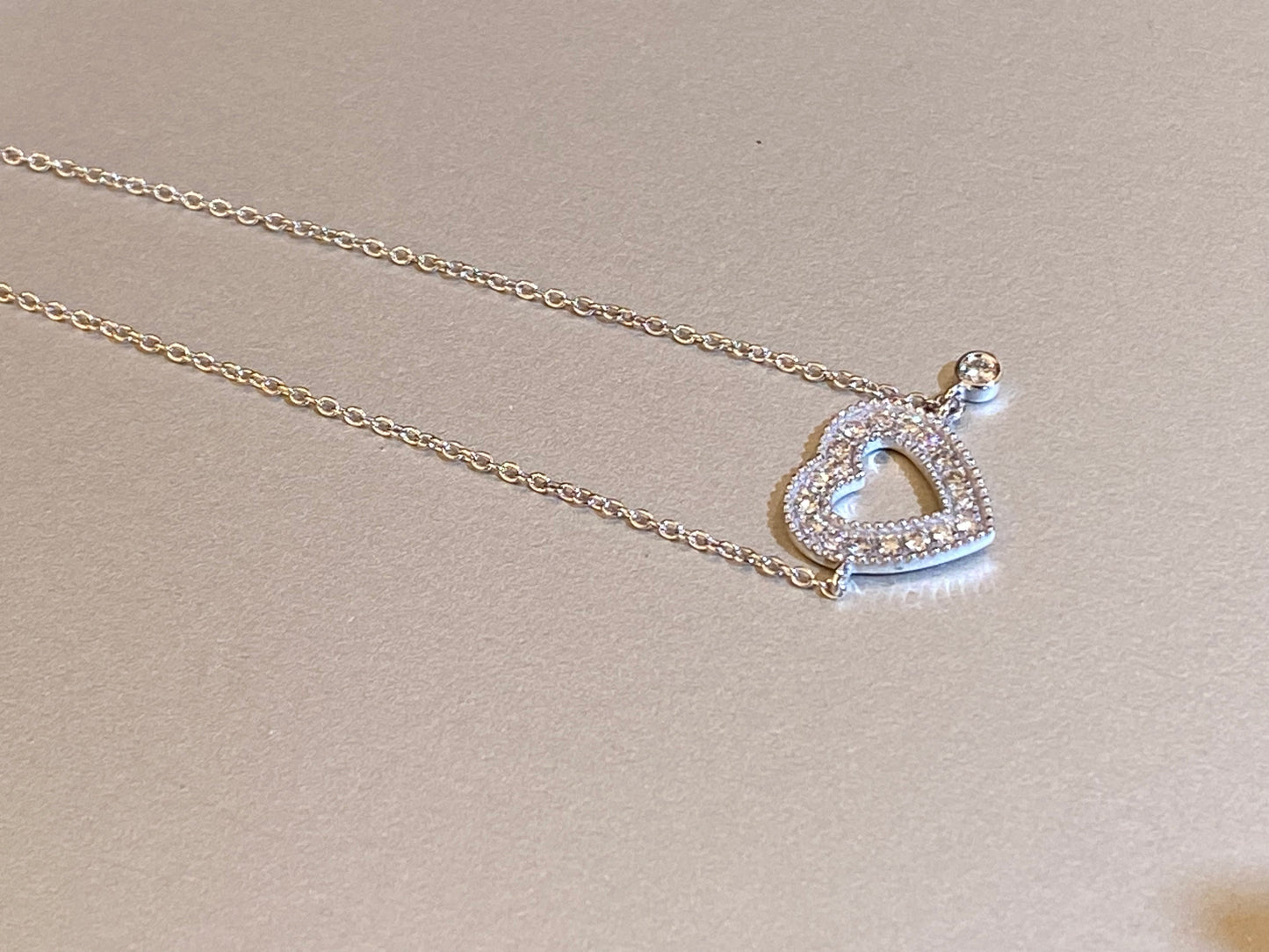 K18ホワイトゴールド ダイヤモンド 0.17ct ブレスレット