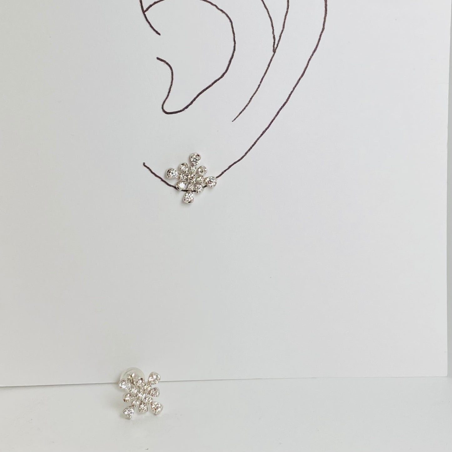 Ptダイヤモンド トータル0.5ctピアス