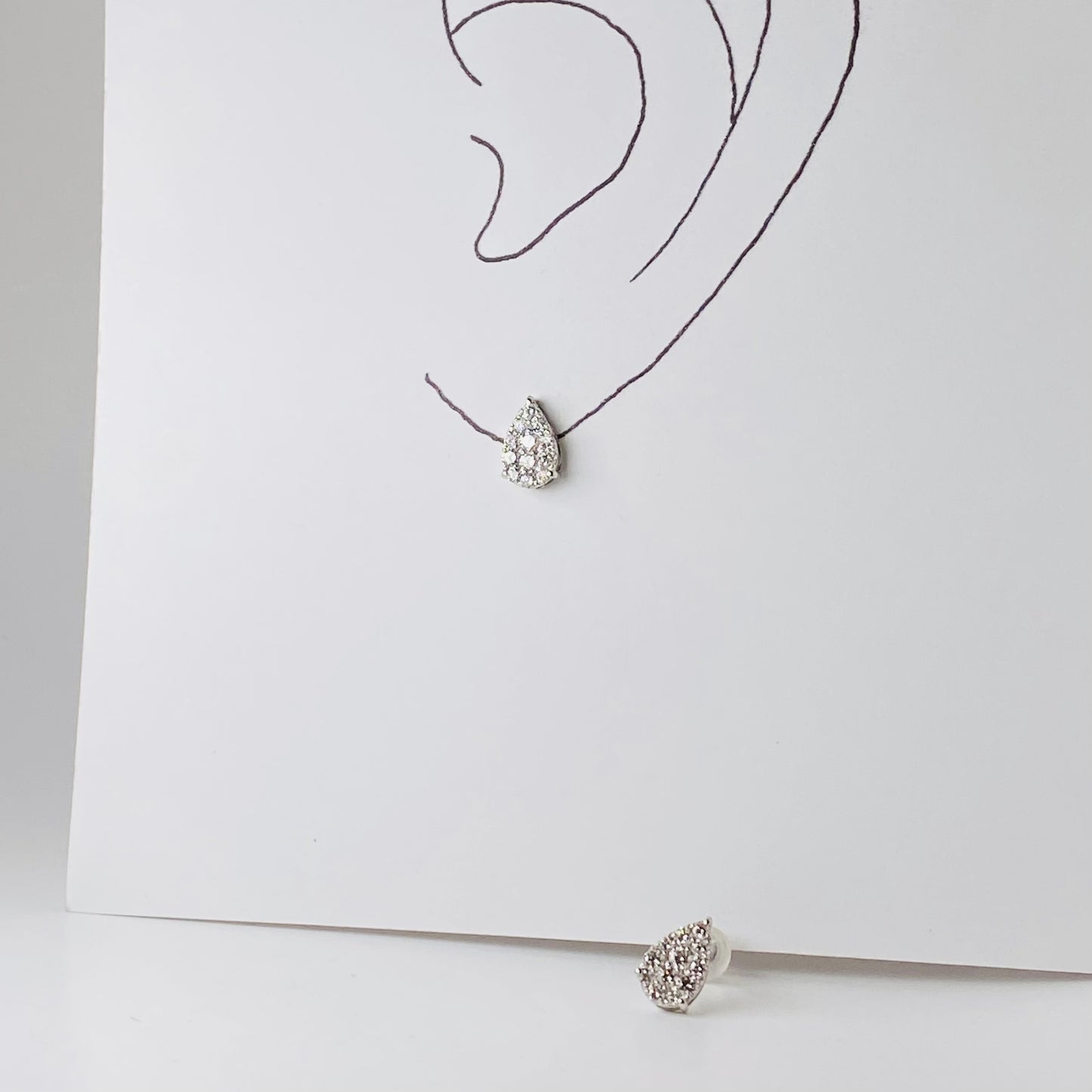 Ptダイヤモンド 0.4ctピアス