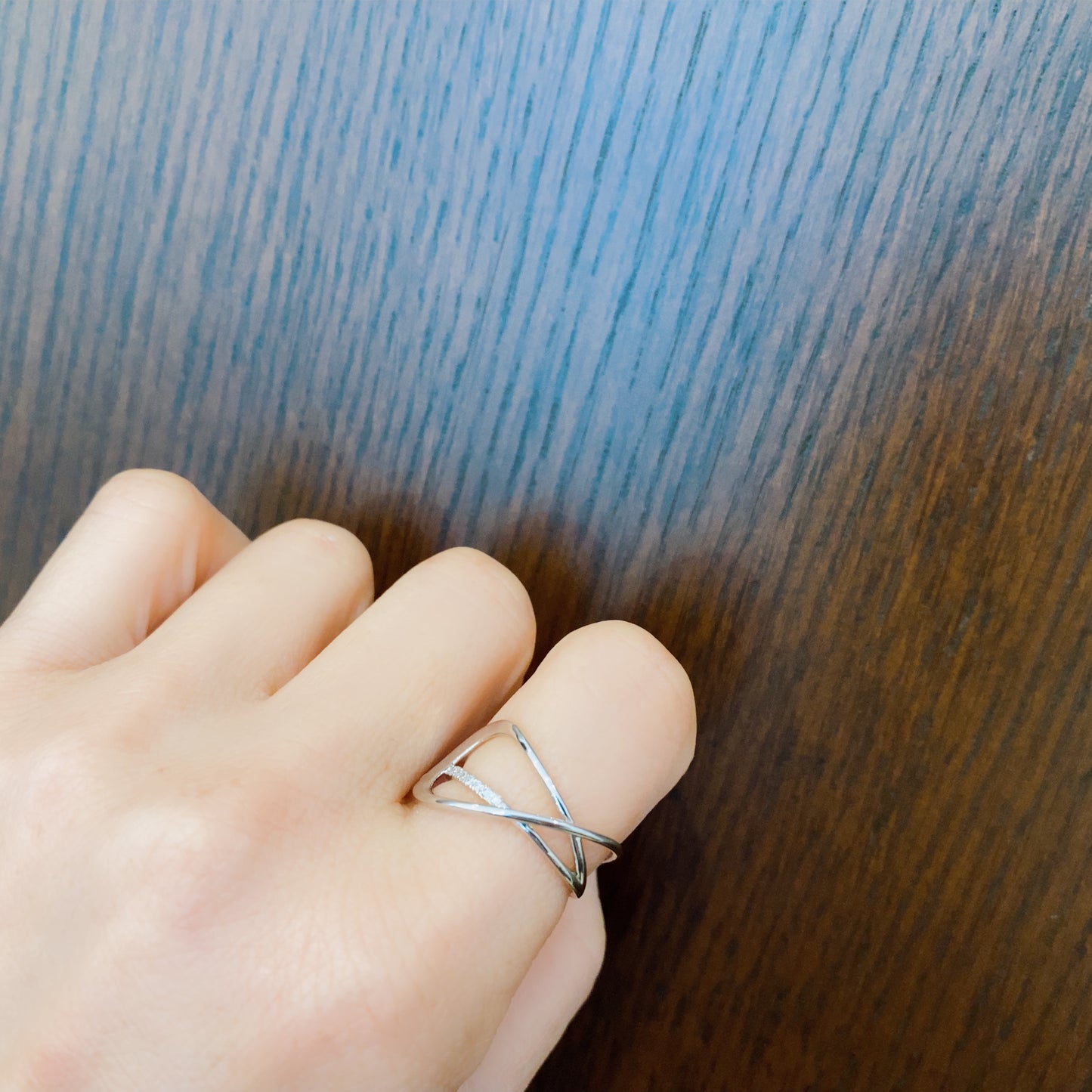 Ptダイヤモンド0.06ctリング