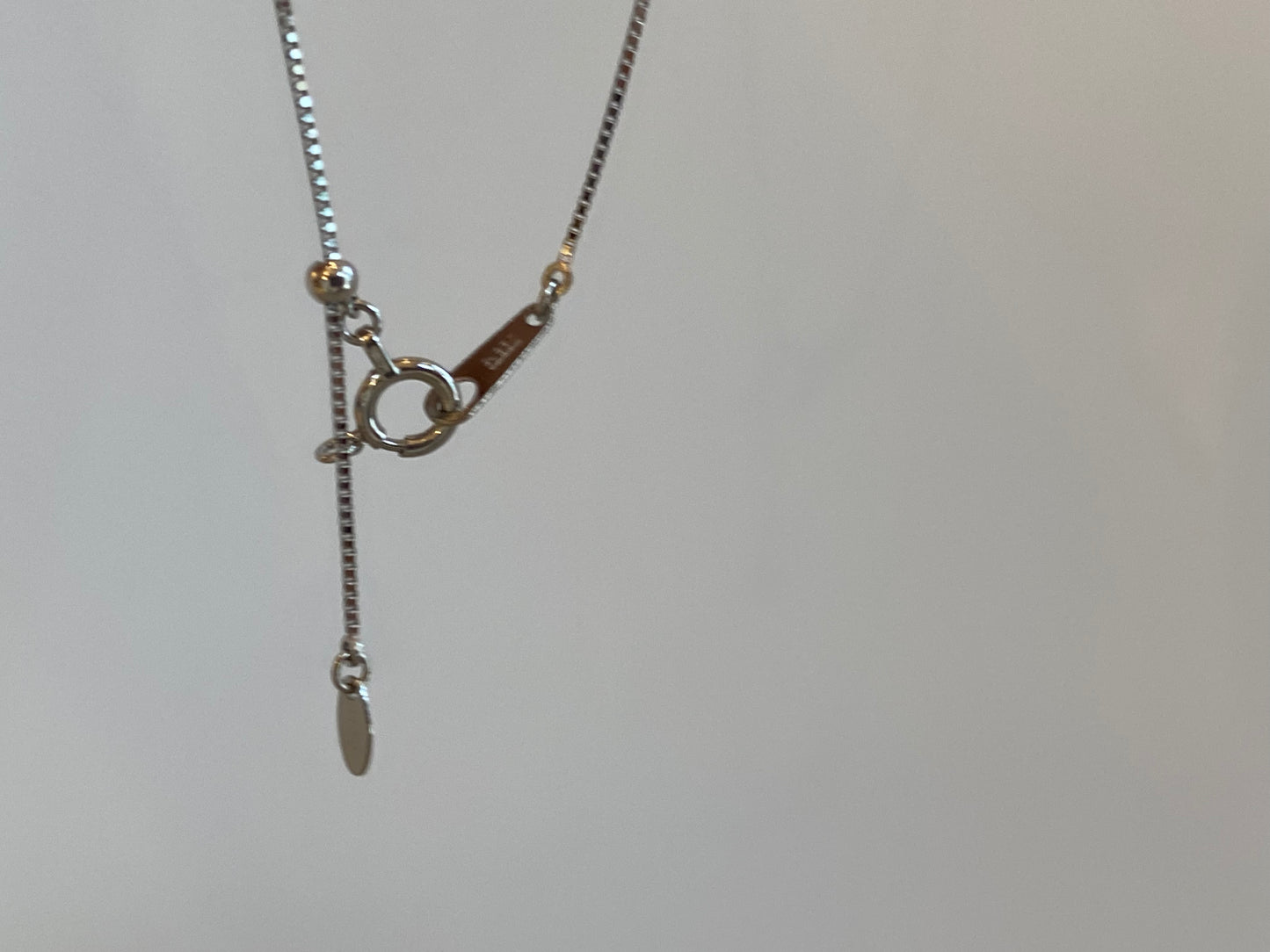 K18WG/PT タンザナイト ダイヤモンドネックレス