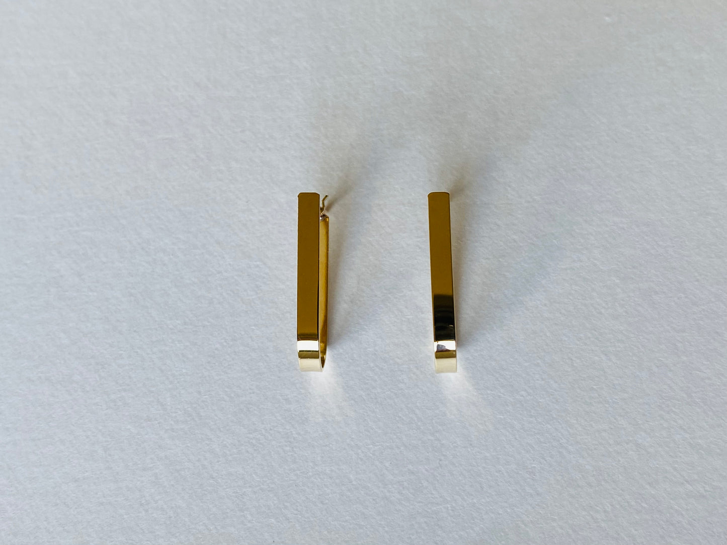 K10イエローゴールド 輪っかピアス