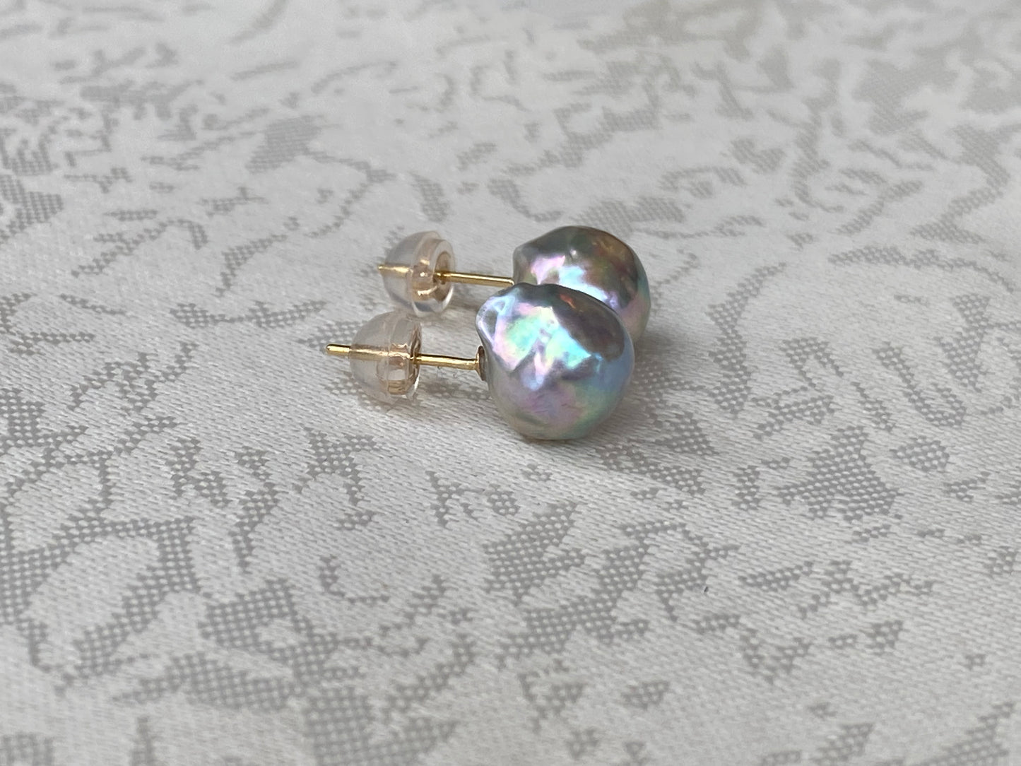 K18 パール(あこや)ピアス