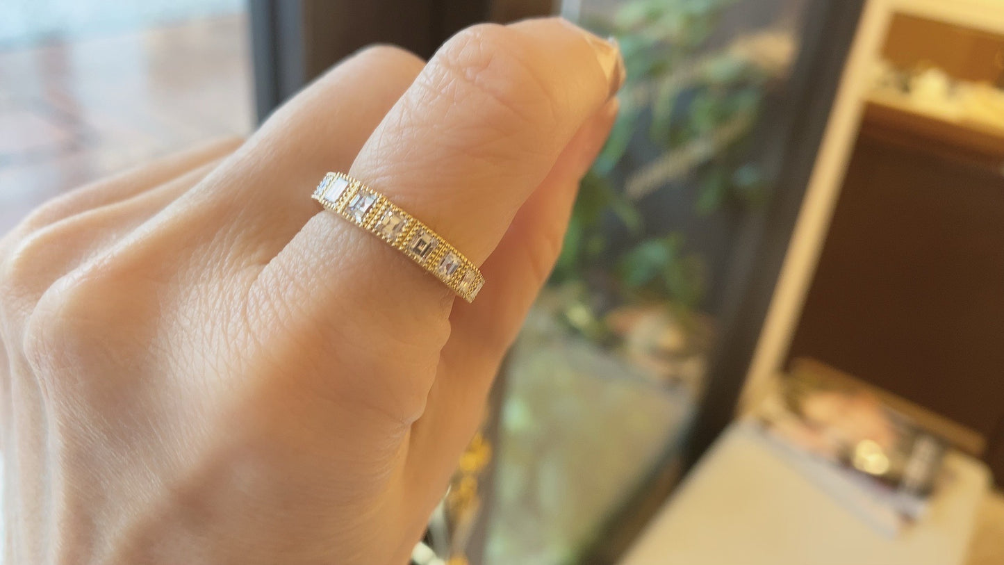 K18イエローゴールド ダイヤモンド 1.25CTリング