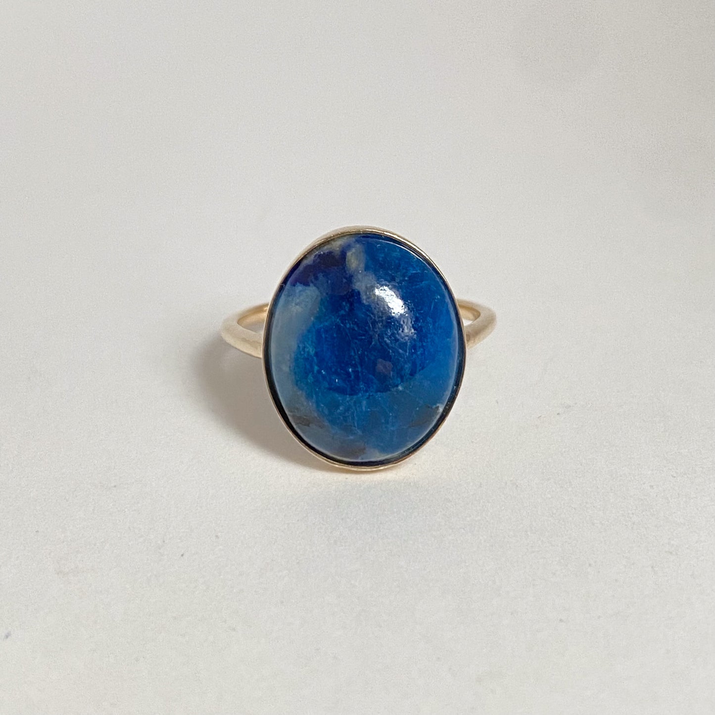 K10イエローゴールド アフガナイトリング