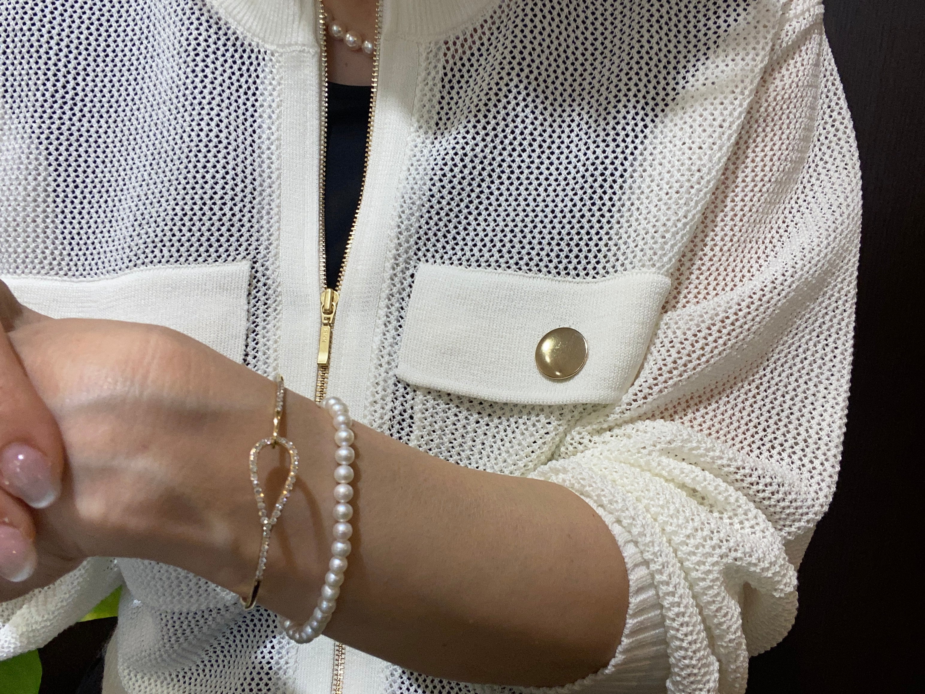 K18イエローゴールド ダイヤモンド0.81ctバングル – Aprile Bijoux