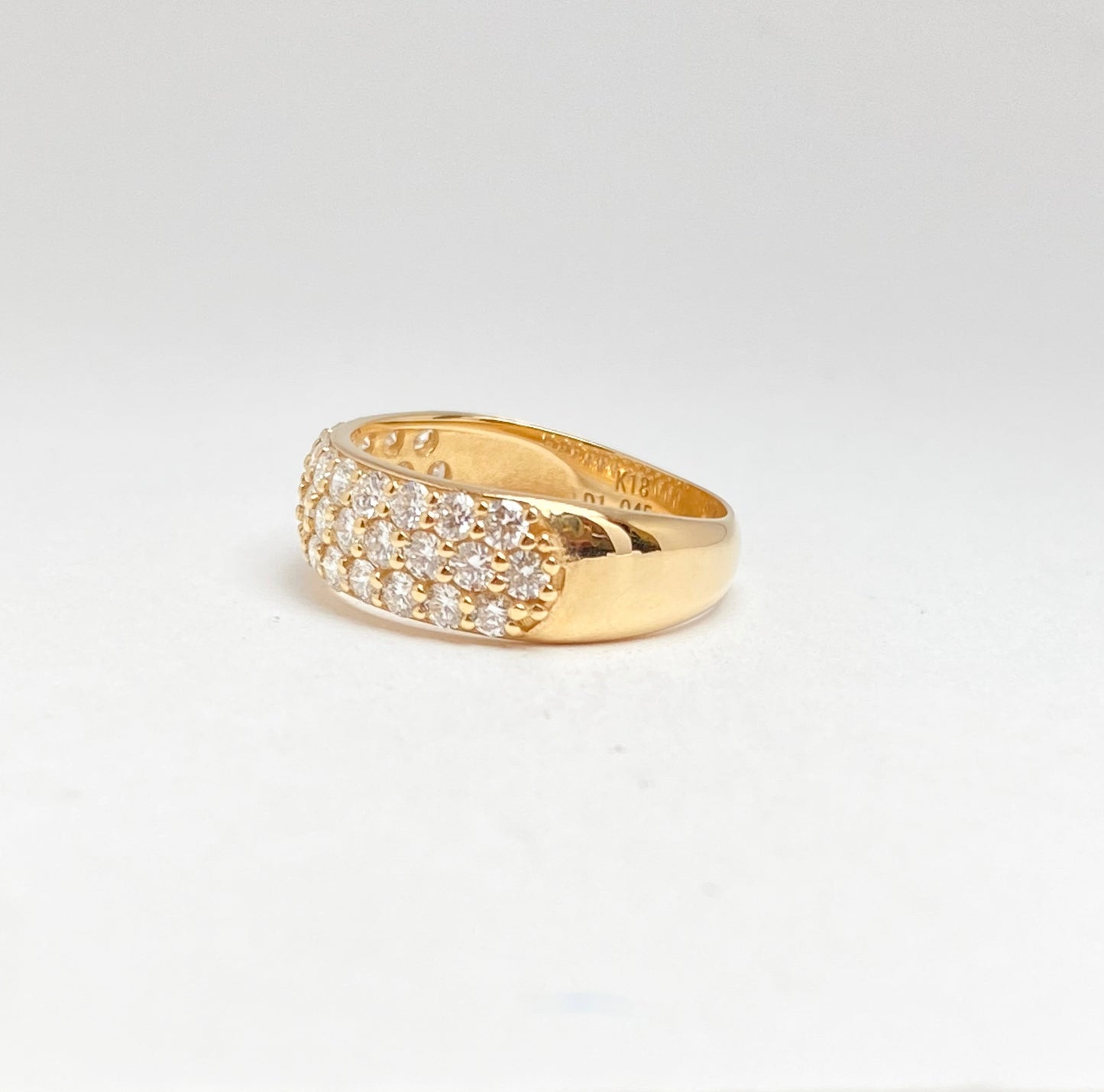 K18イエローゴールド ダイヤモンド1ctリング