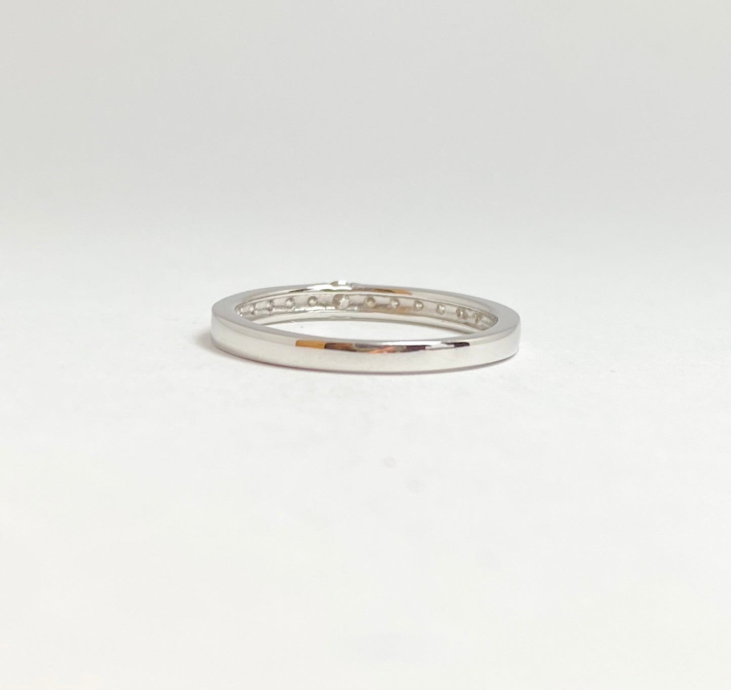 Ptダイヤモンド(H&C)0.2ctピンキーリング