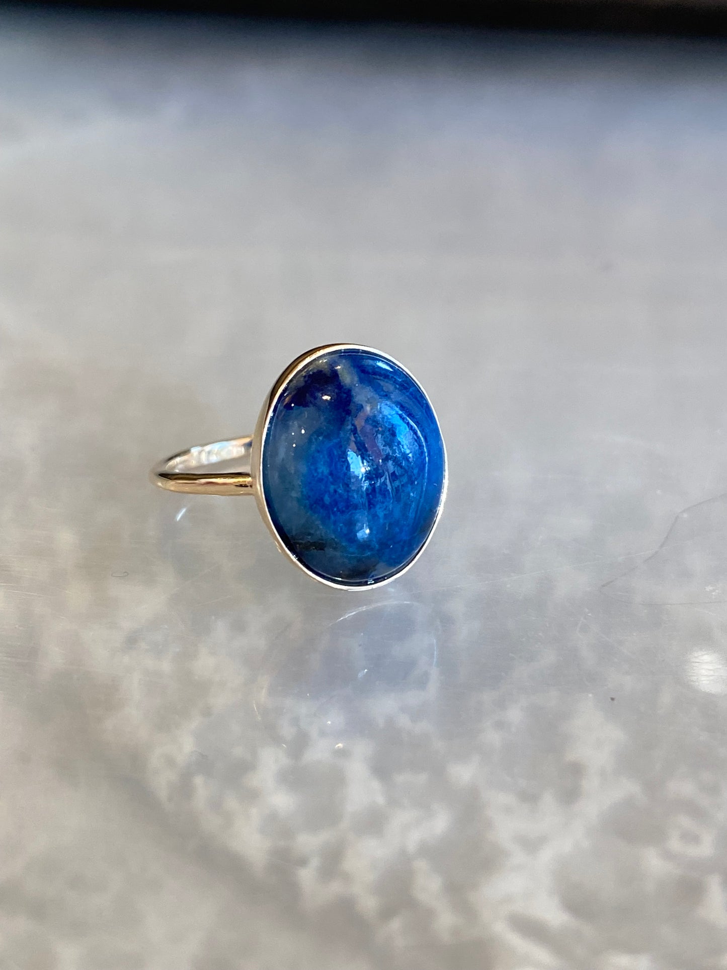 K10イエローゴールド アフガナイトリング