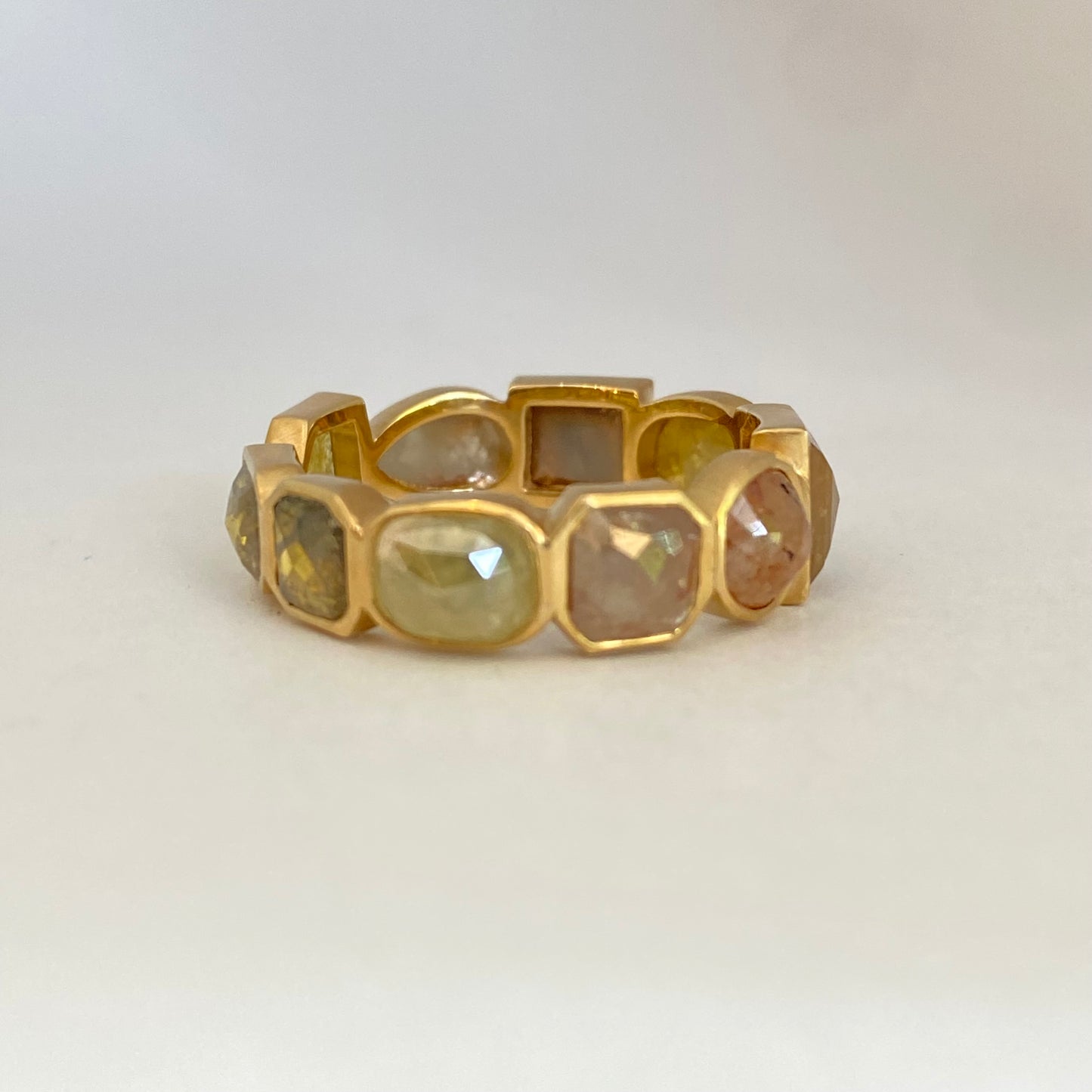 K18イエローゴールド ダイヤモンド5.4ctリング