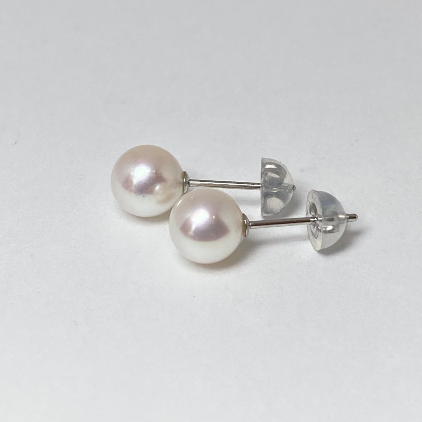 Ptあこや真珠6ミリピアス