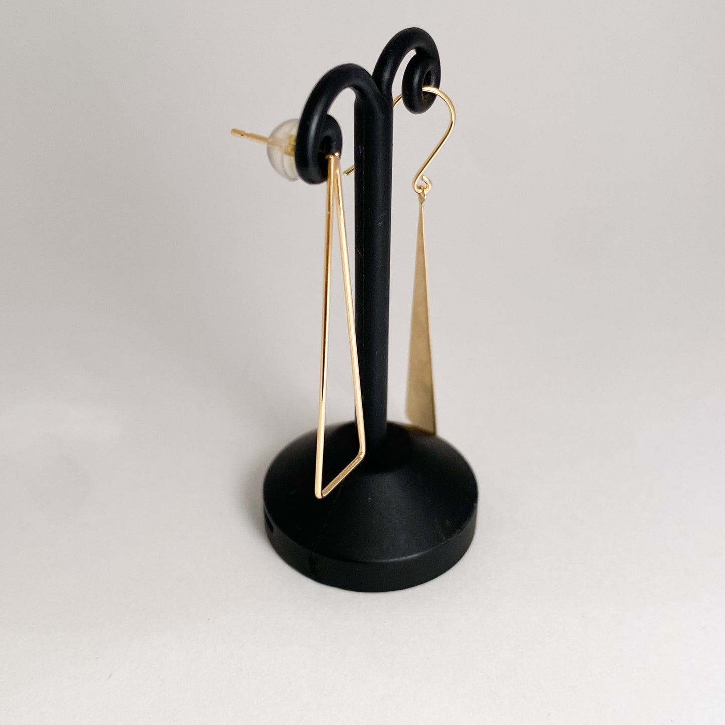 K18イエローゴールド 地金ピアス