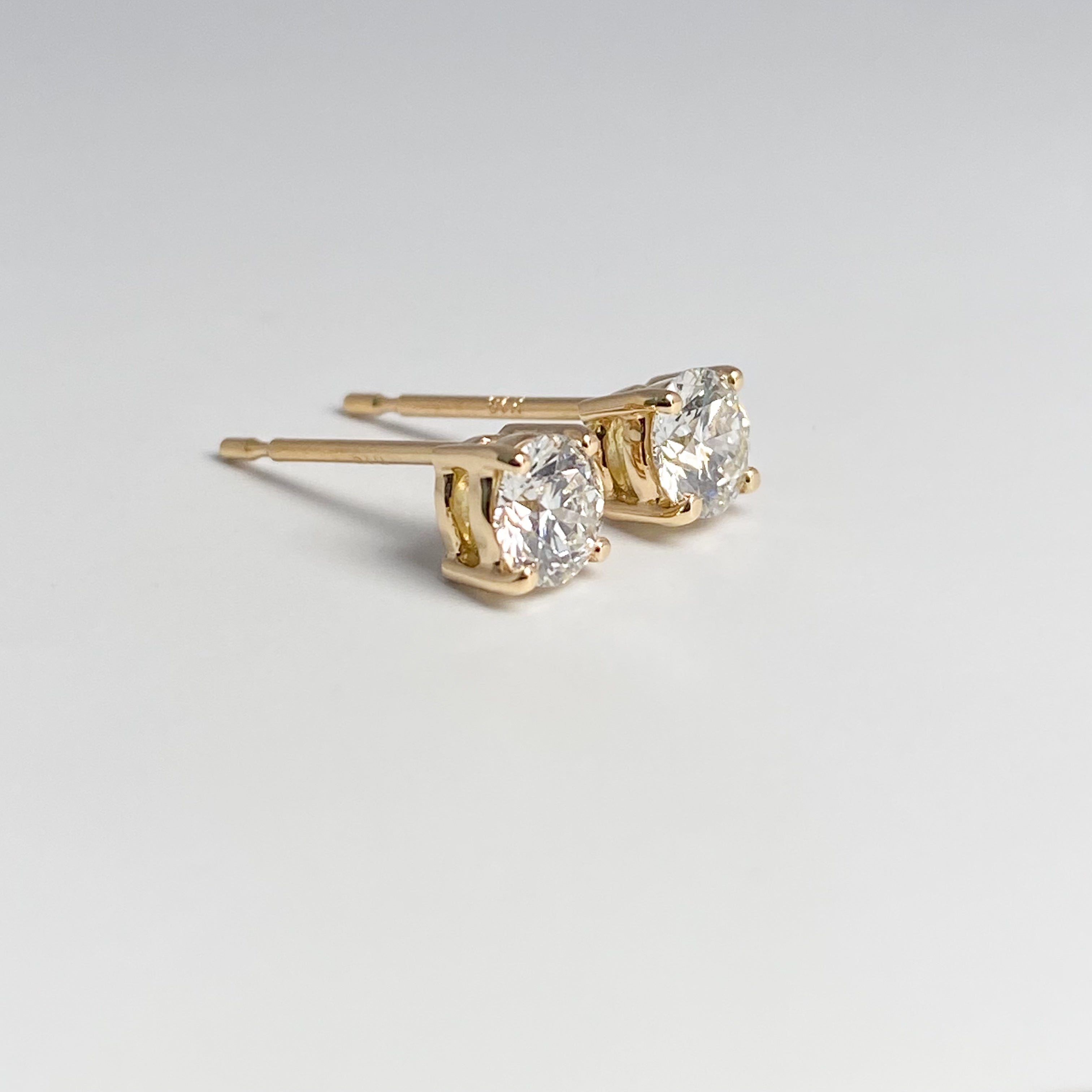 K18YG ダイヤモンド0.65ctピアス – Aprile Bijoux