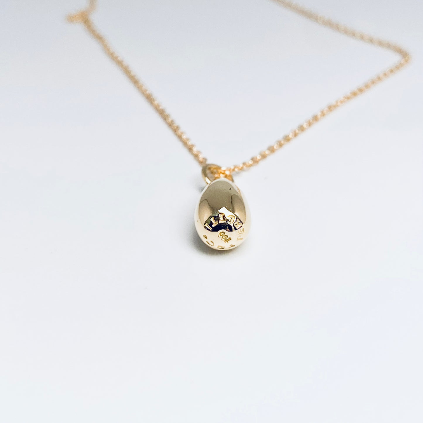 Tiffany & Co. エルサ・ペレッティ ティアドロップ ネックレス K18YG