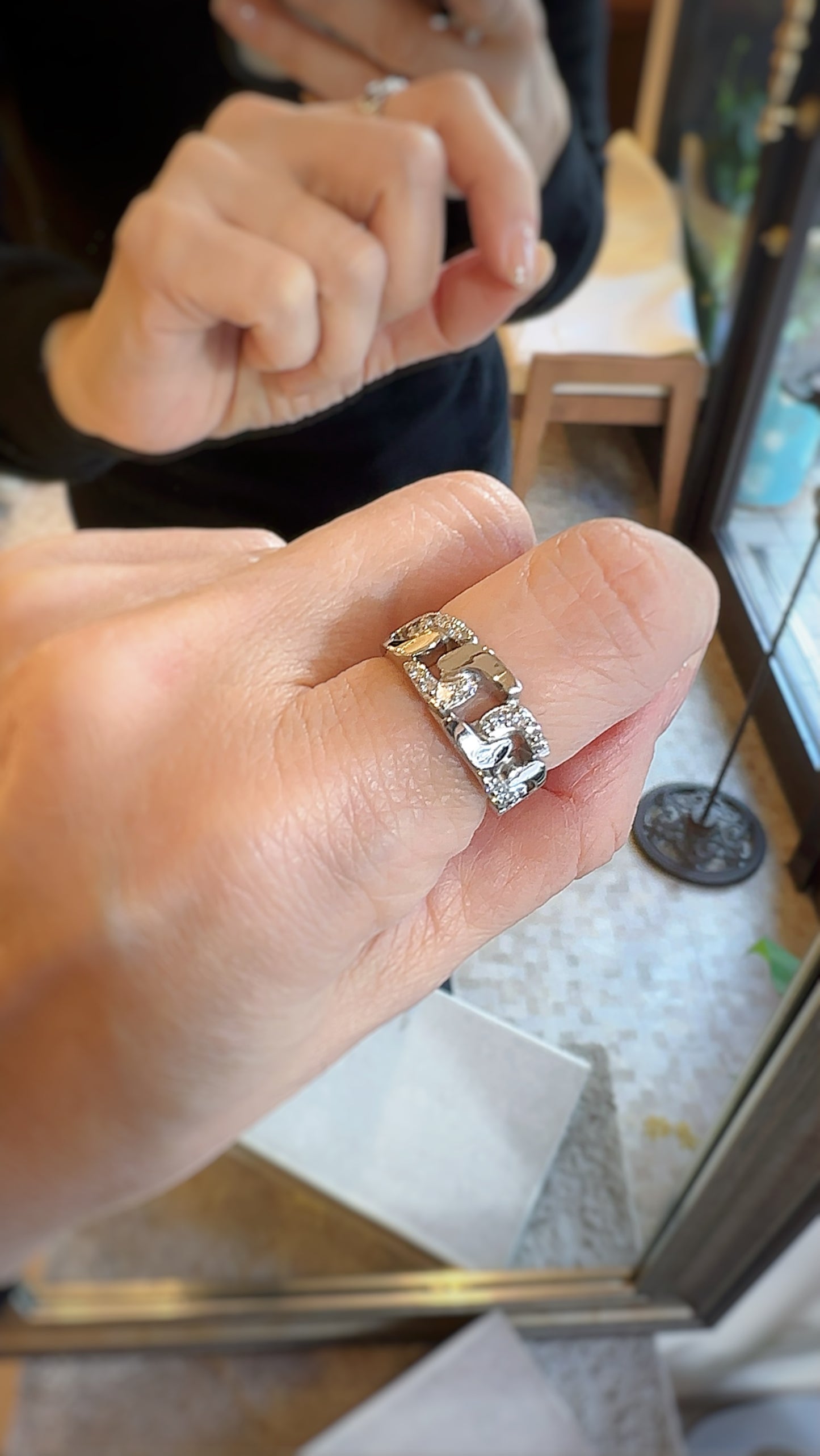 Ptダイヤモンド0.28ctリング