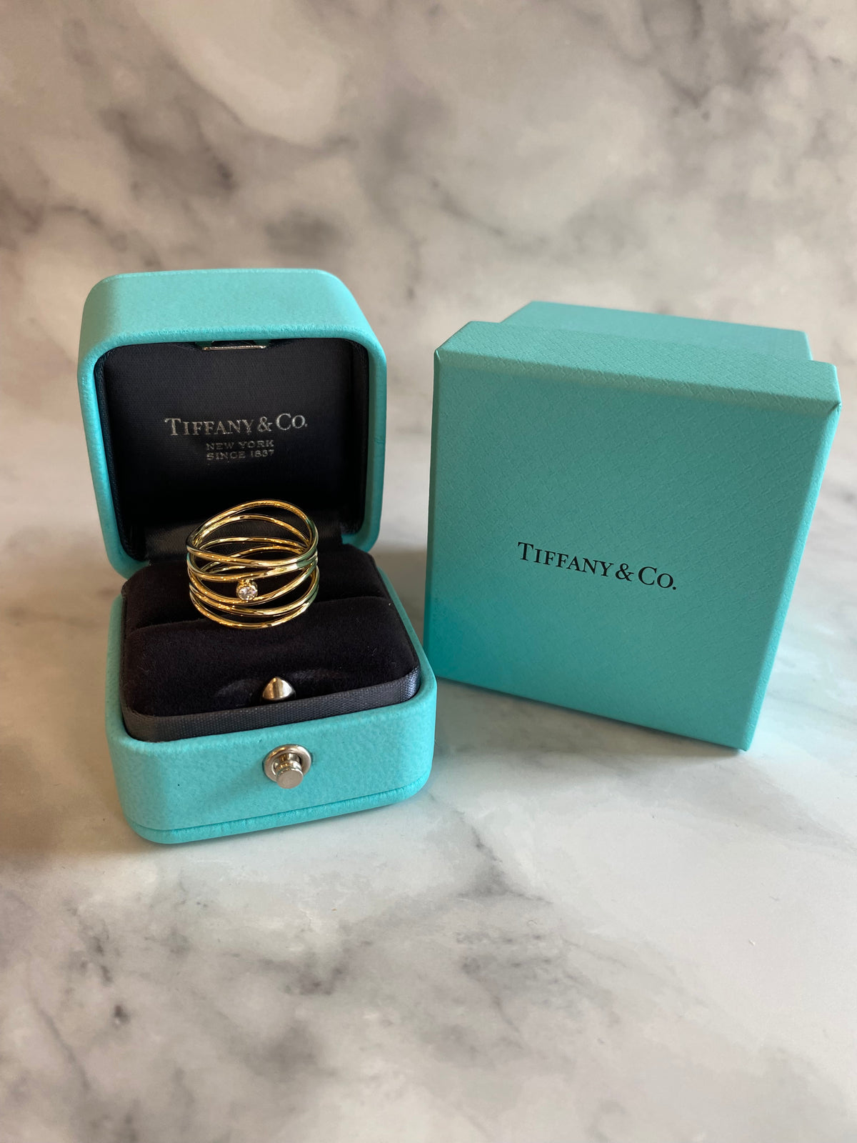 TIFFANY & CO. Elsa Peretti ダイヤモンドリング
