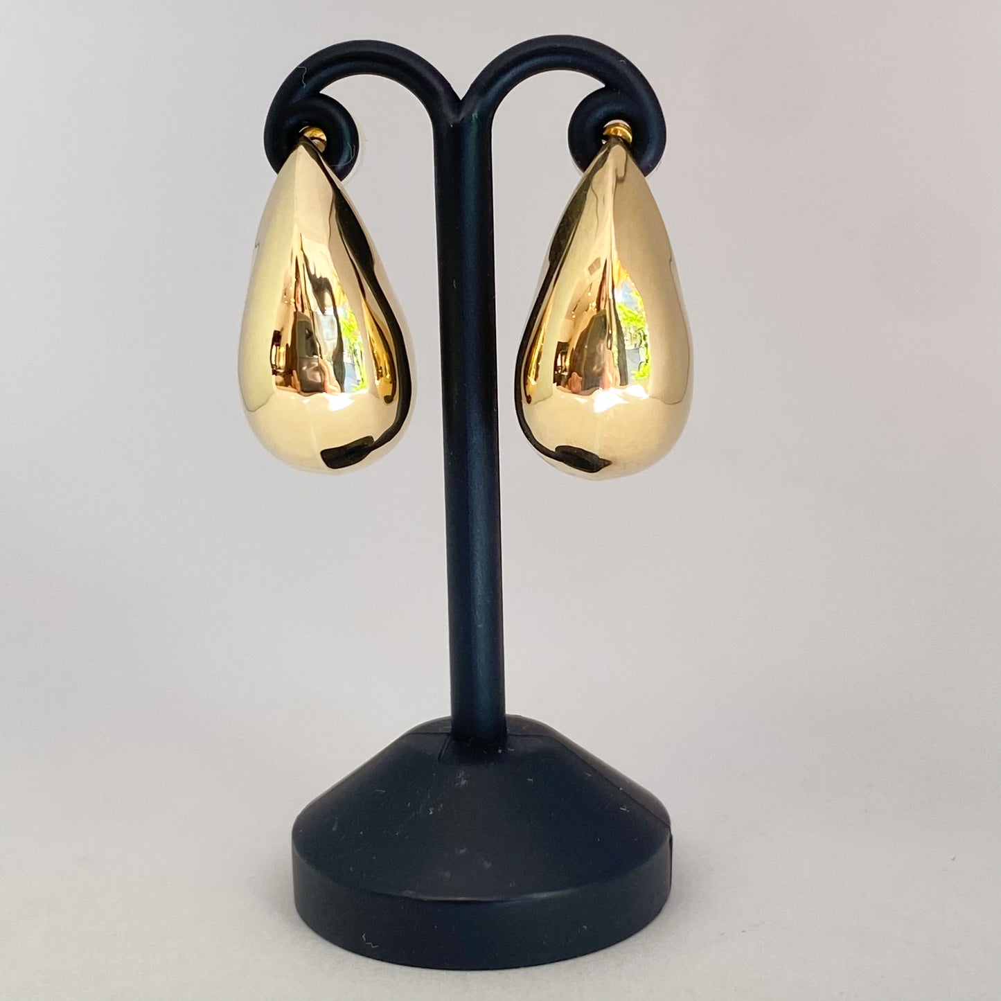 K18イエローゴールド　地金ピアス