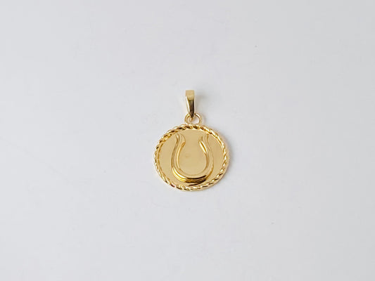 K18イエローゴールド　ホースシュートップ