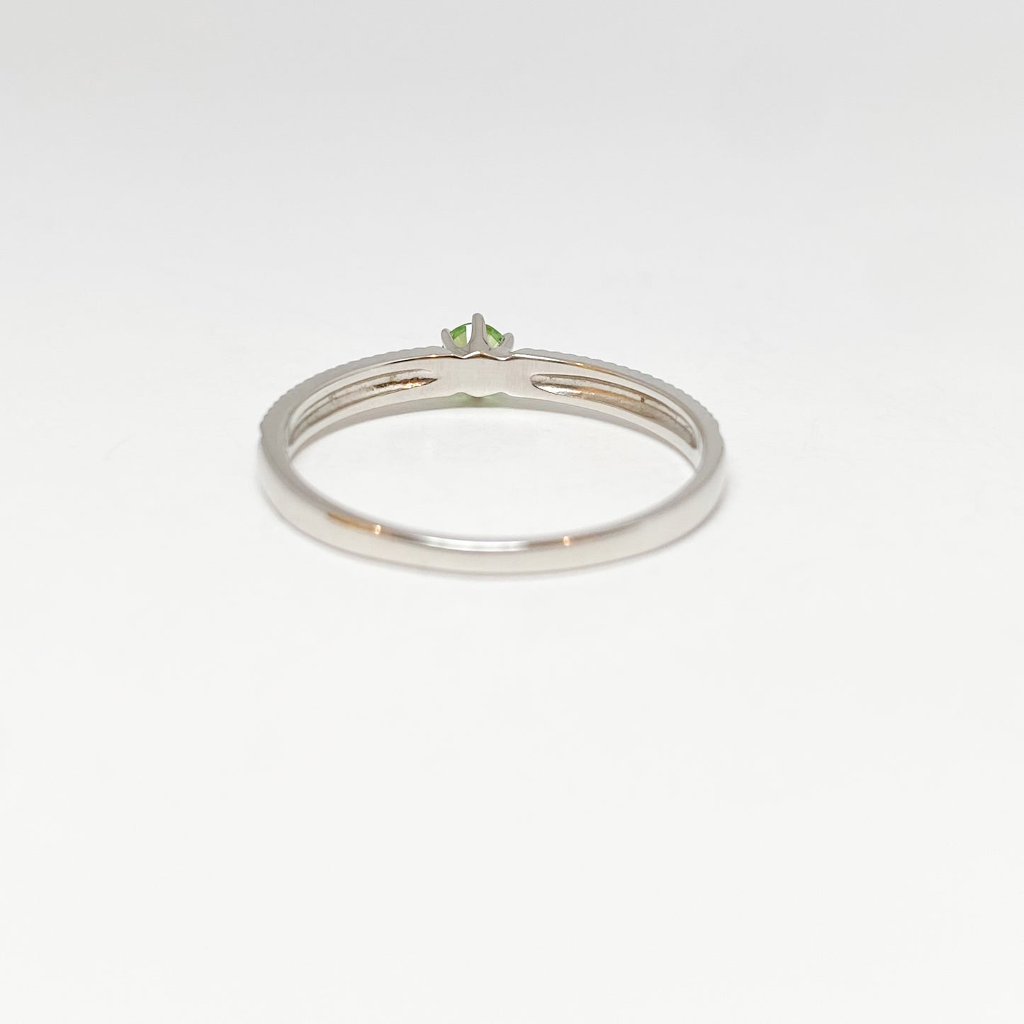 Ptデマントイドガーネットリング