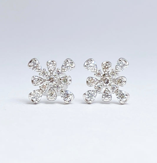 Ptダイヤモンド　トータル0.5ctピアス