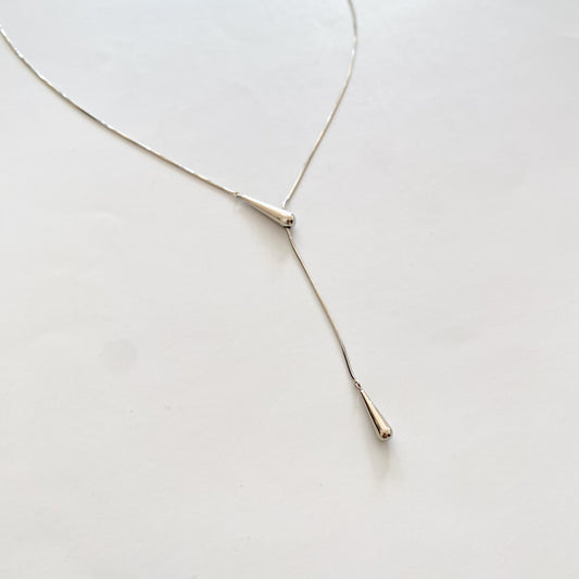 Ptスネークチェーン　Yチェーンネックレス