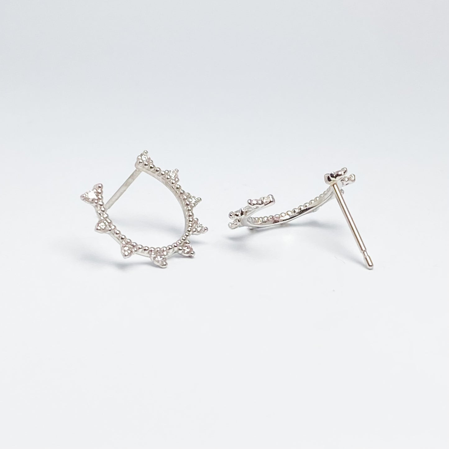 Ptダイヤモンド0.14ctピアス