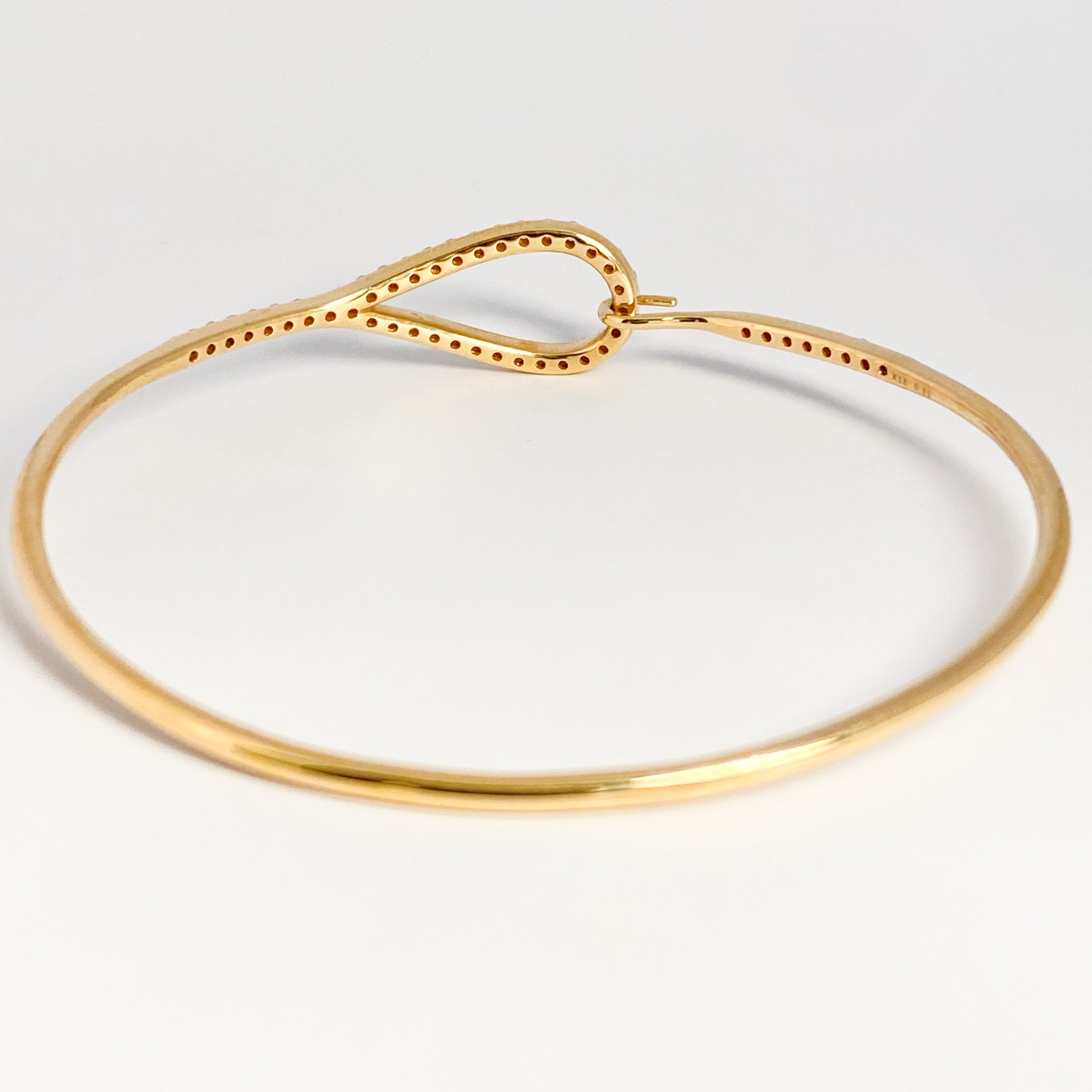 K18イエローゴールド ダイヤモンド0.81ctバングル – Aprile Bijoux