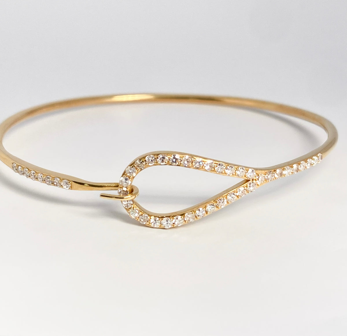 K18イエローゴールド ダイヤモンド0.81ctバングル – Aprile Bijoux