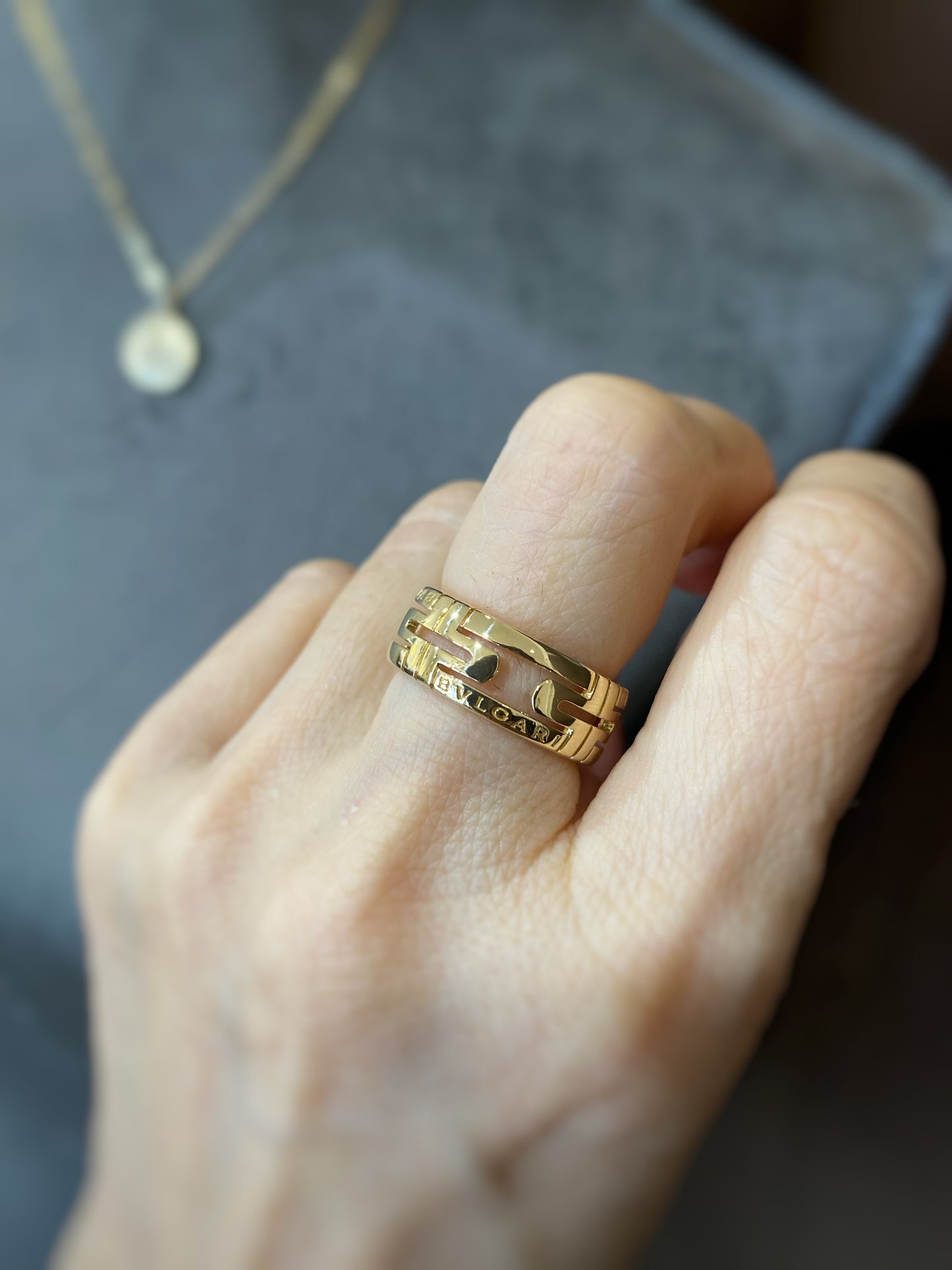 BVLGARI ブルガリ パレンテシ リング K18YG