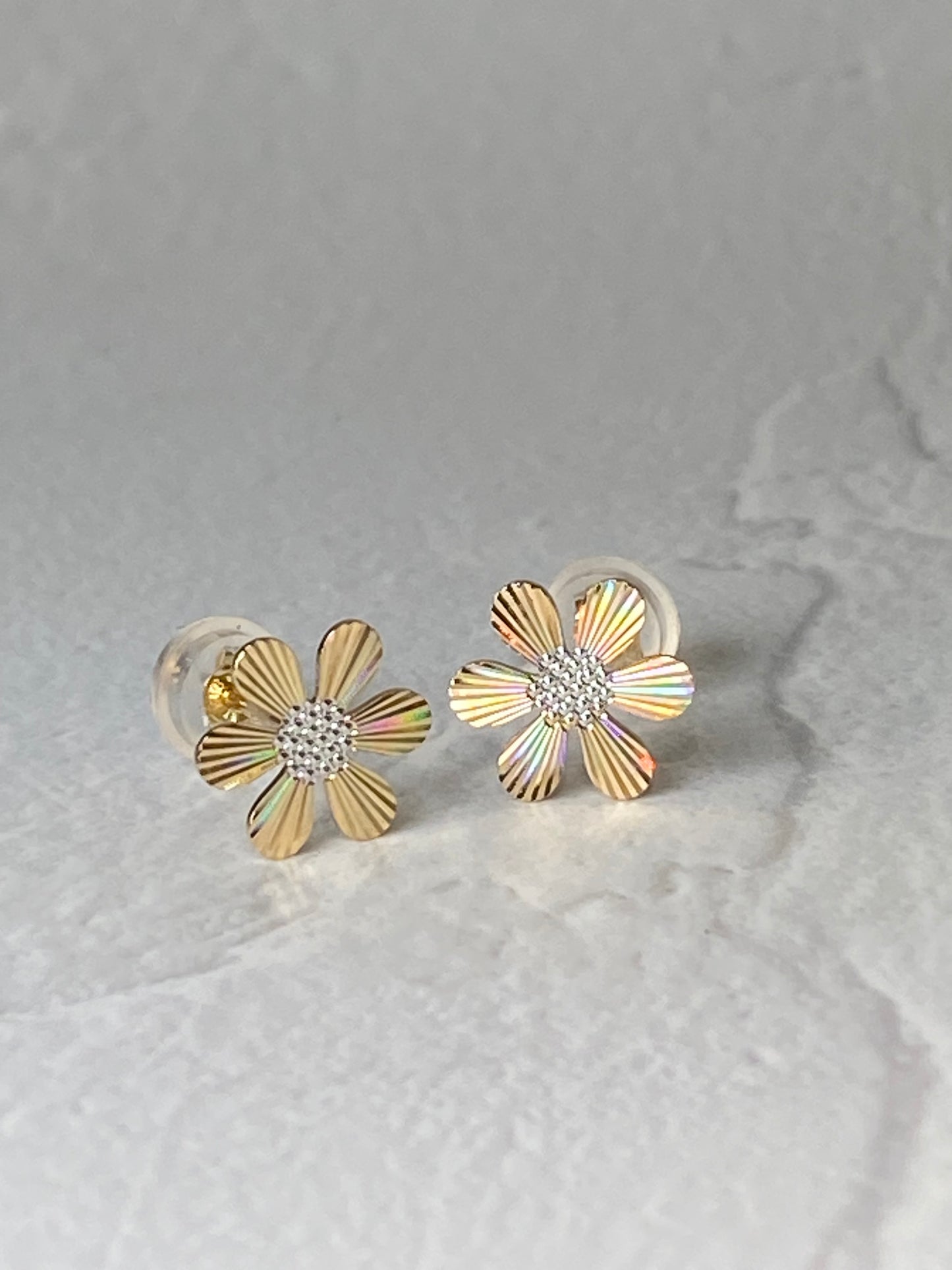 K18YG/WG 地金ピアス