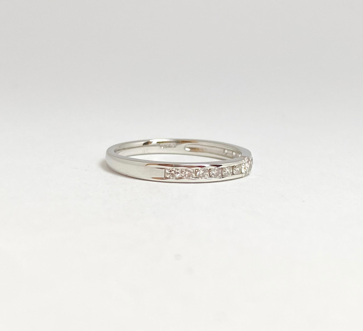 Ptダイヤモンド(H&C)0.2ctピンキーリング