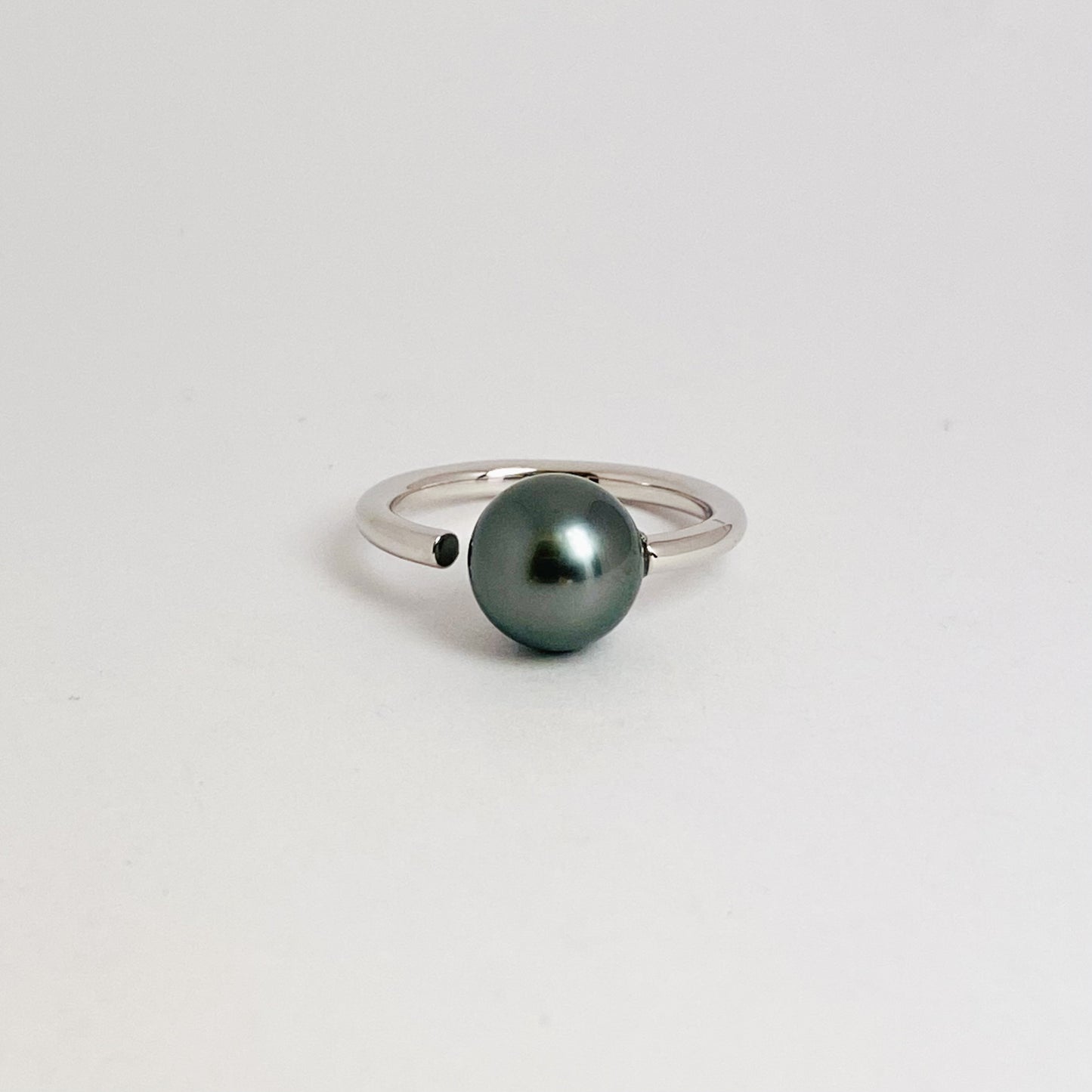 SV南洋黒蝶真珠リング