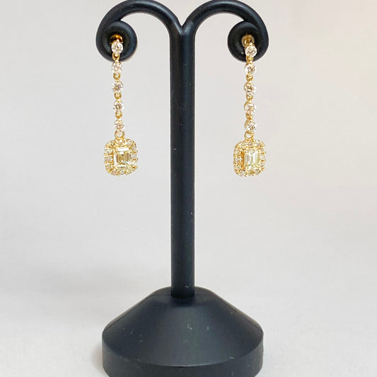 K18イエローゴールド ダイヤモンド　0.508ctピアス