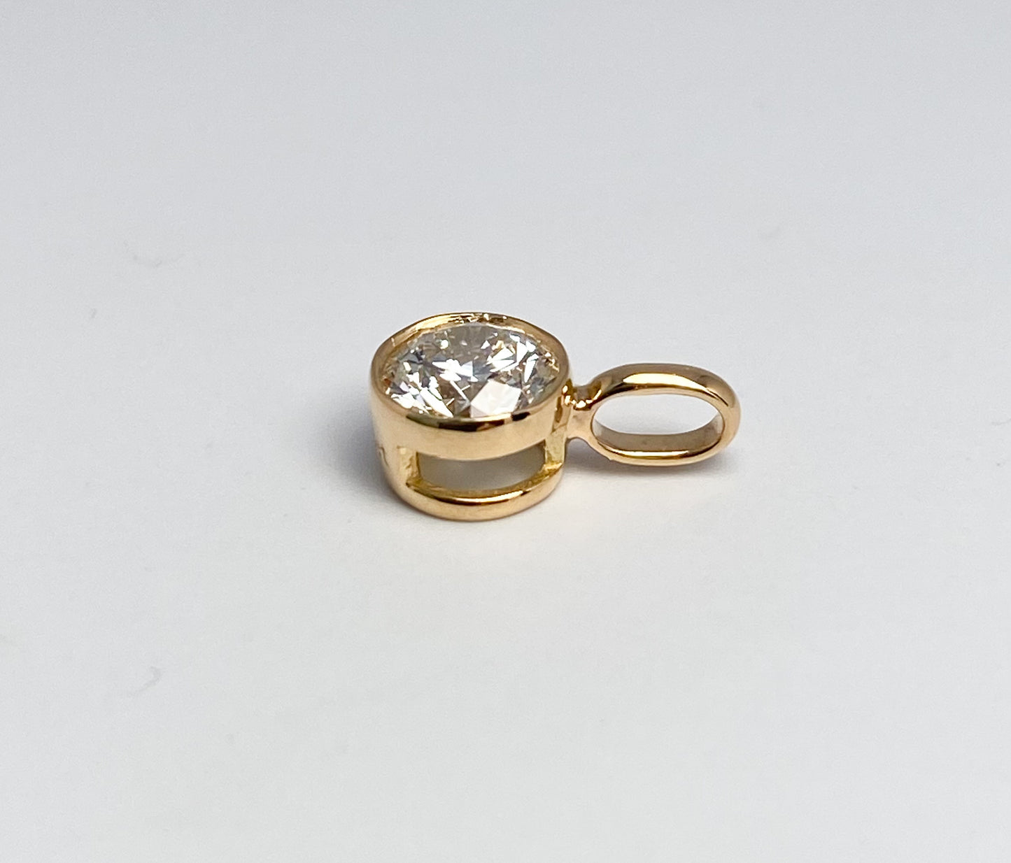 K18YGダイヤモンド0.526ct(Excellent)ペンダントトップ