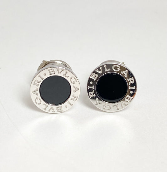 BVLGARI

ブルガリ・ブルガリ ピアス
オニキス／K18ホワイトゴールド