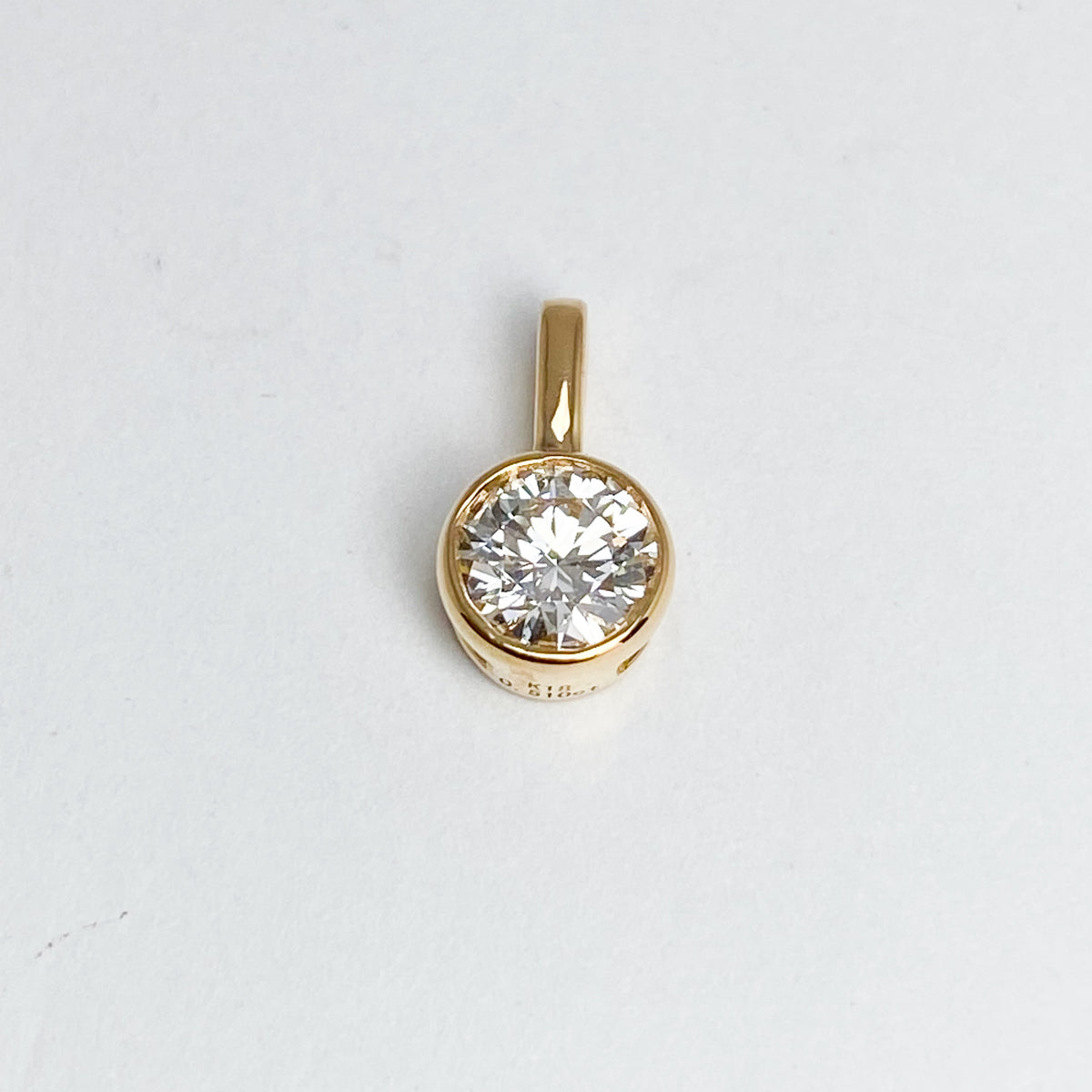 K18YG  ダイヤモンド　0.51ct(Excellent)ペンダントトップ