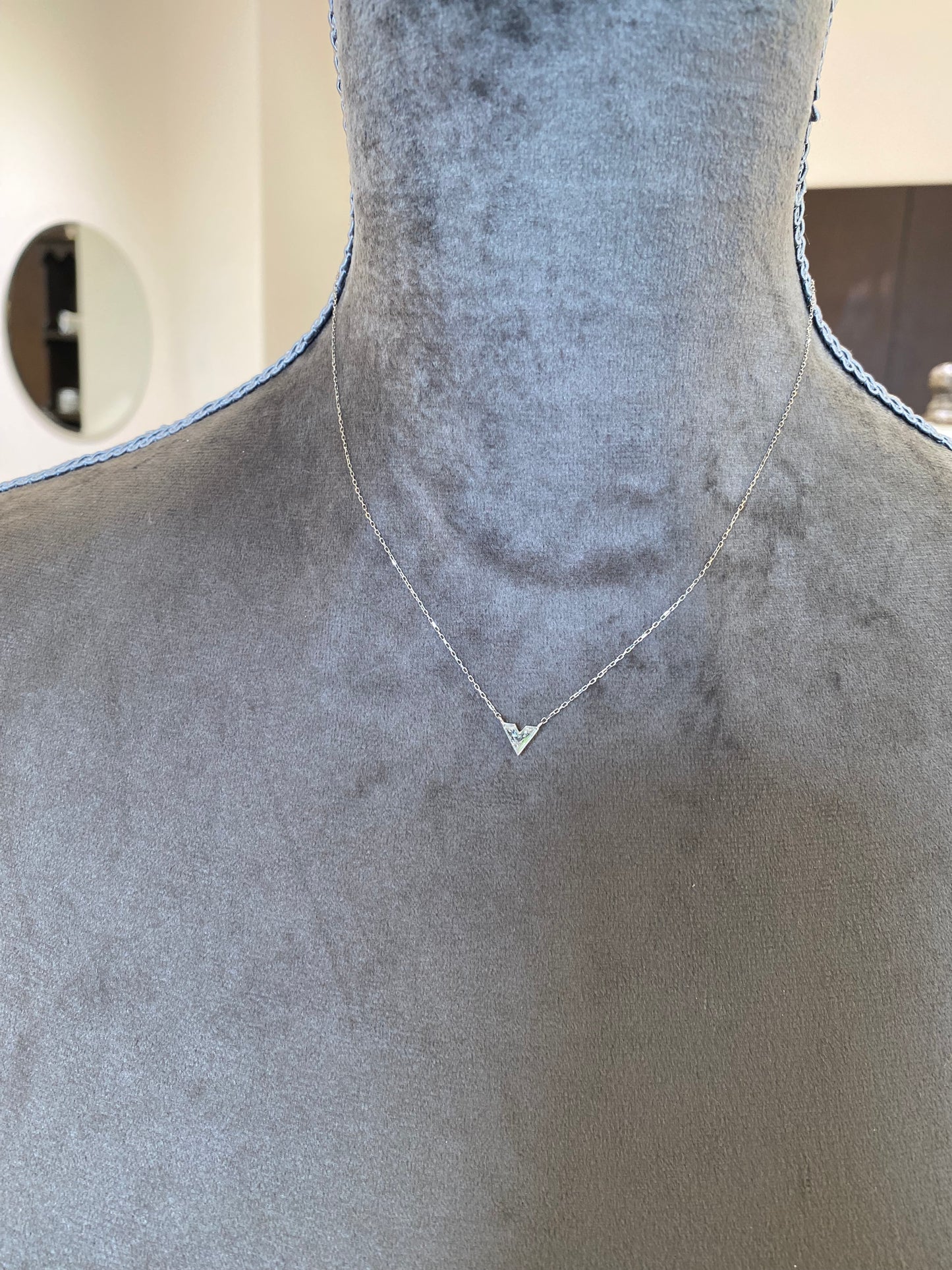 Ptダイヤモンド 0.314ctネックレス