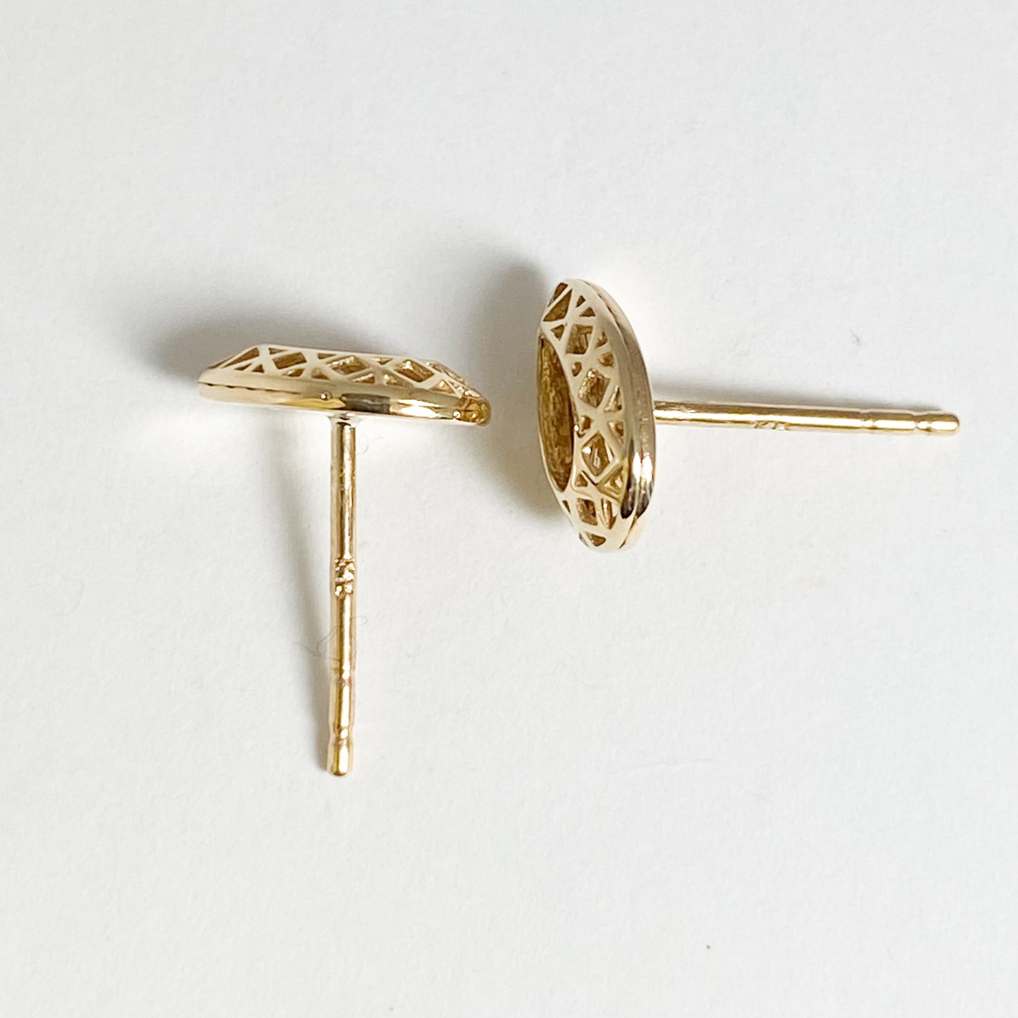 K14イエローゴールド地金ピアス