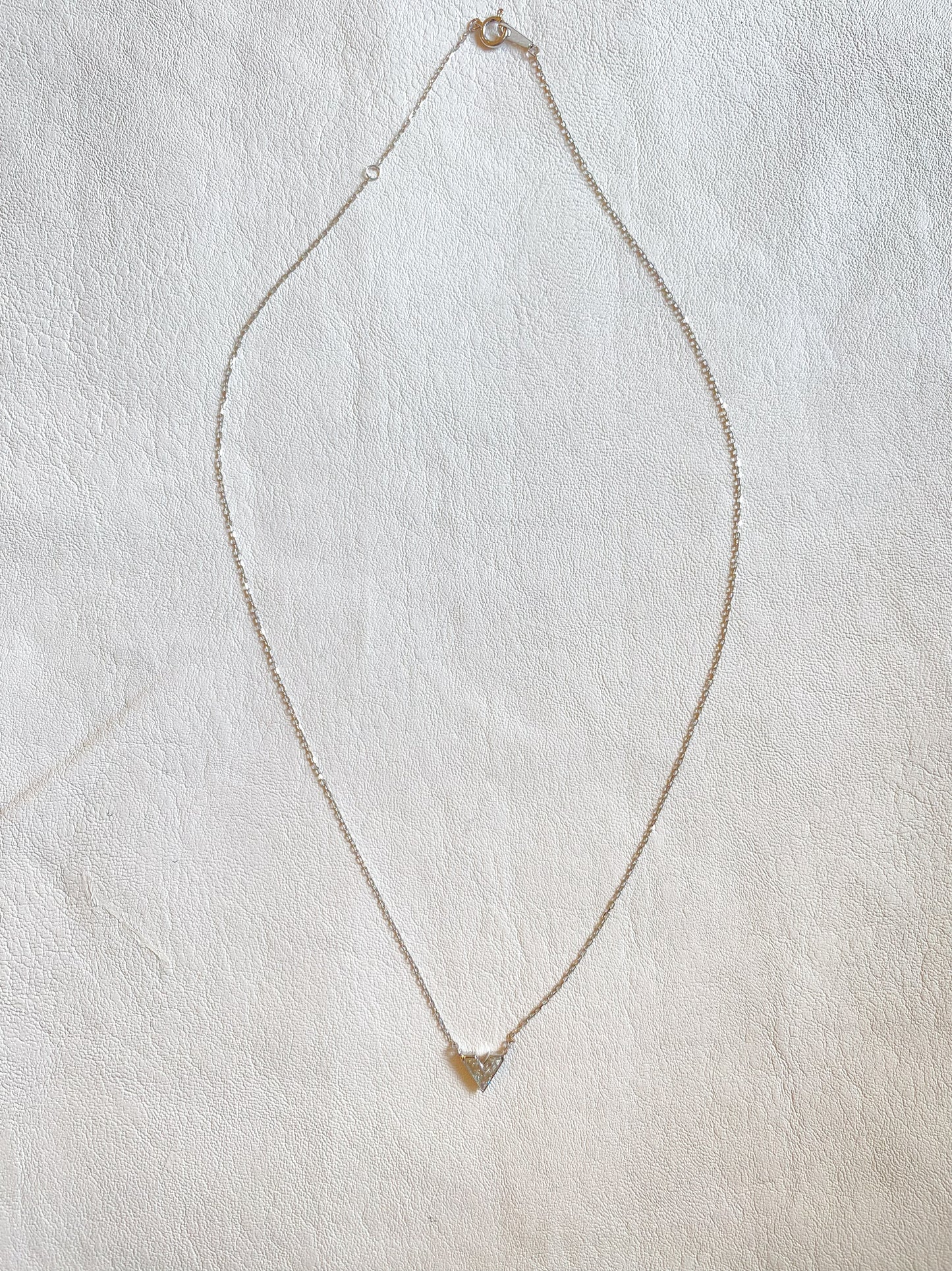 Ptダイヤモンド 0.314ctネックレス