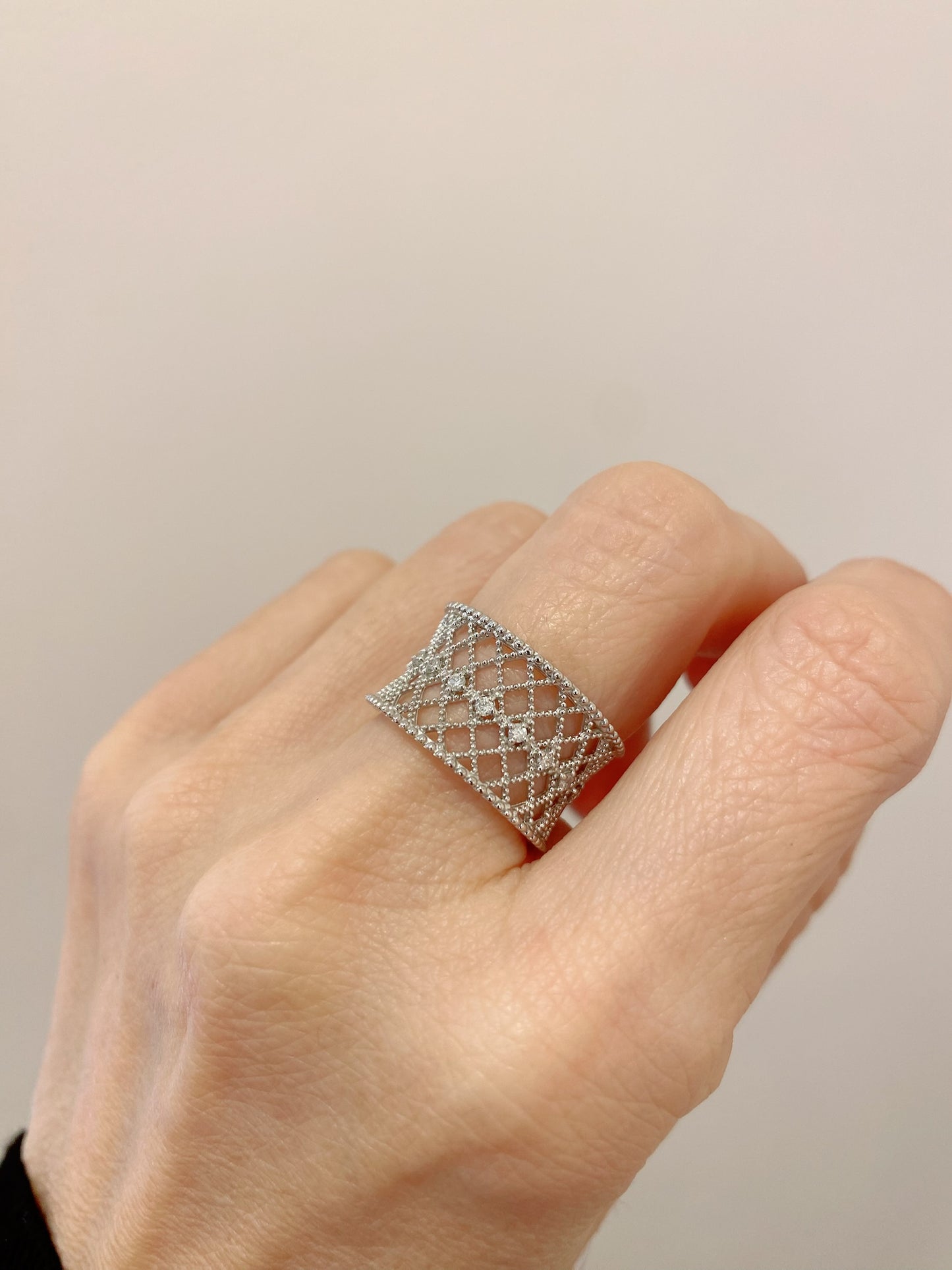 Ptダイヤモンド　0.13ctリング